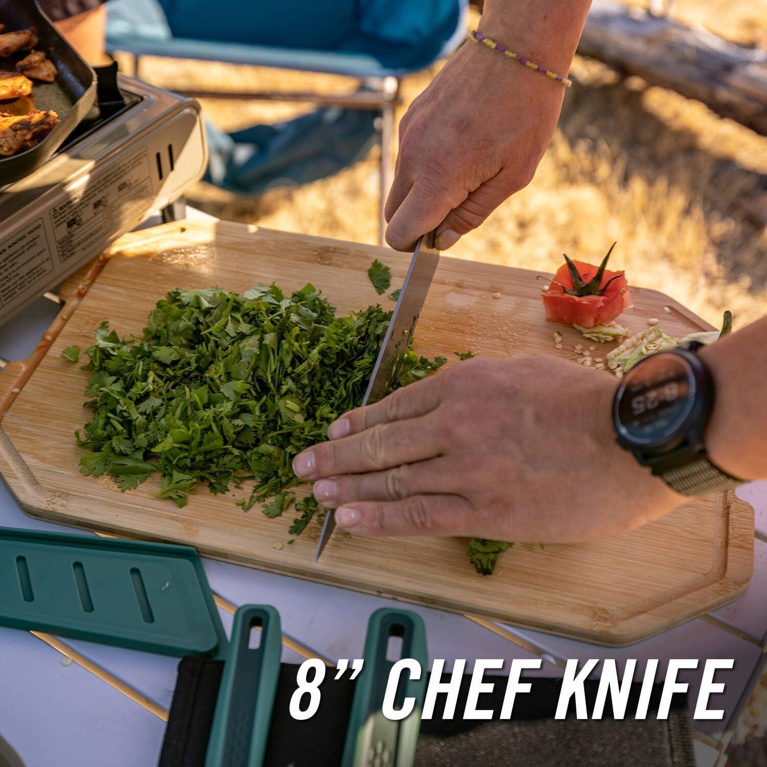 Conjunto de cuchillos Gerber ComplEAT para campamento - 3 piezas