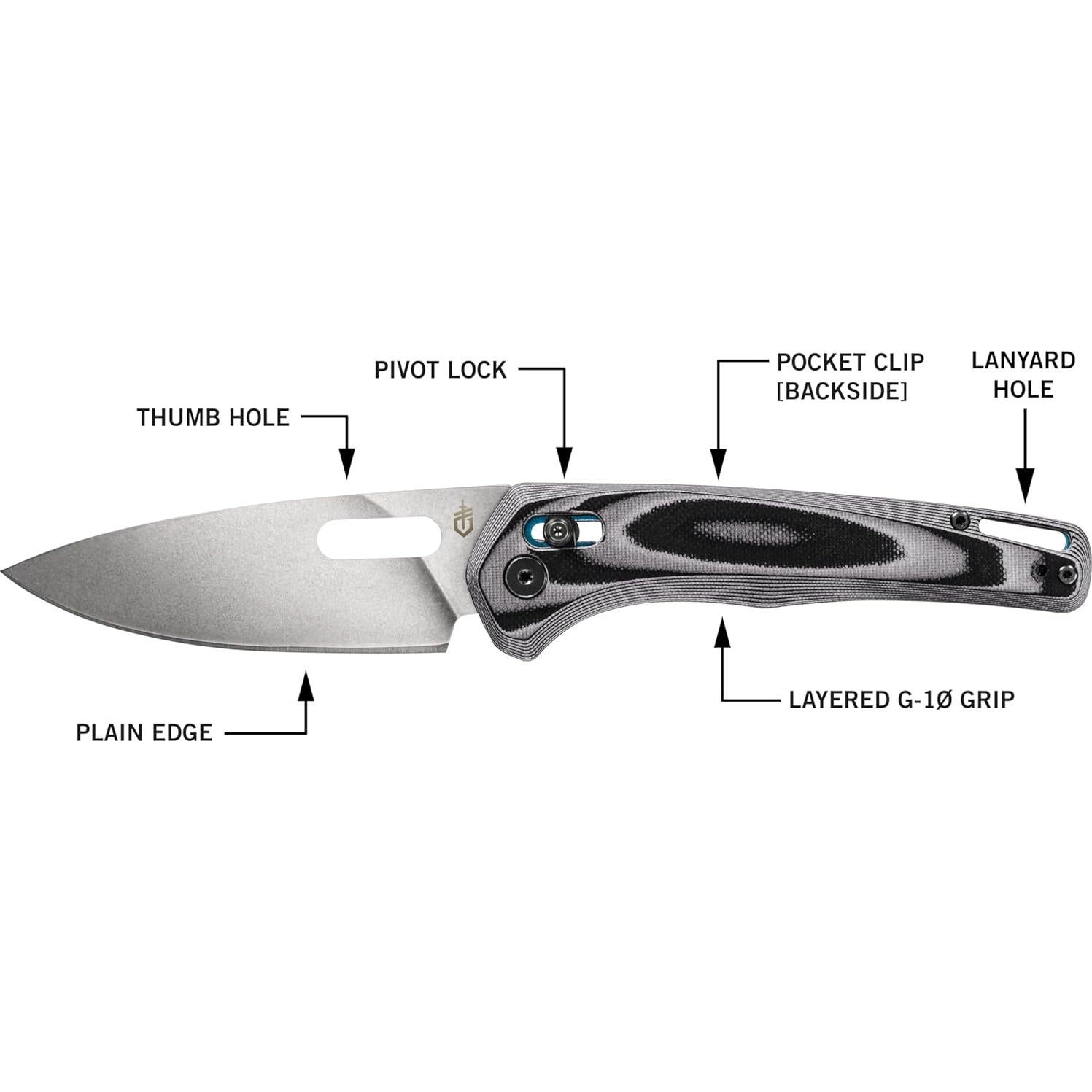 Cuchillo Plegable Gerber Gear Sumo EDC 9.9 cm Acero Inoxidable