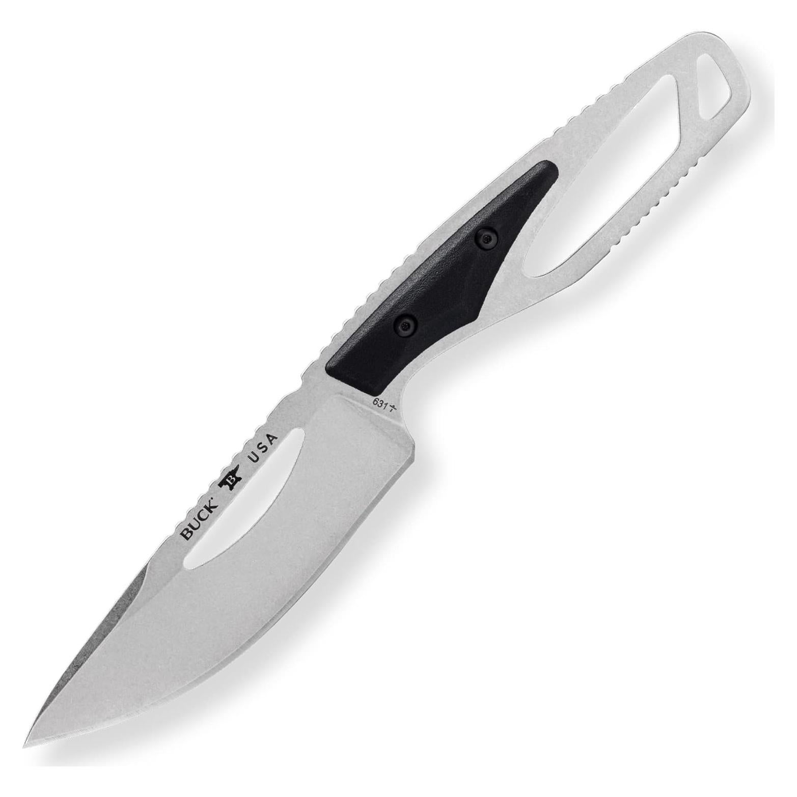 Cuchillo de Caza Fijo Buck Knives 631 Paklite 10.16 cm Negro