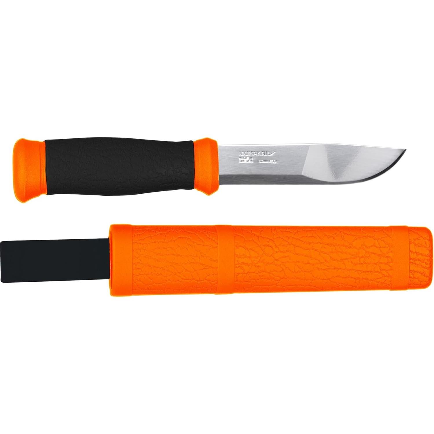Cuchillo de hoja fija Morakniv Outdoor 2000 109 mm acero inoxidable