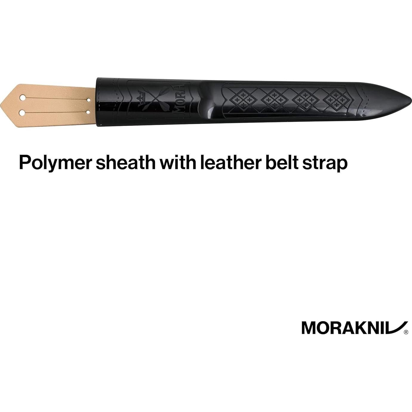 Cuchillo Morakniv Clásico No. 3 de Acero al Carbono 13.5 cm