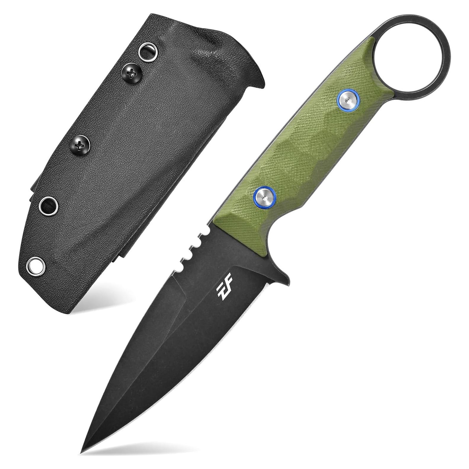 Cuchillo Fijo Eafengrow EF152 Acero K110 Mango G10 10.7 cm