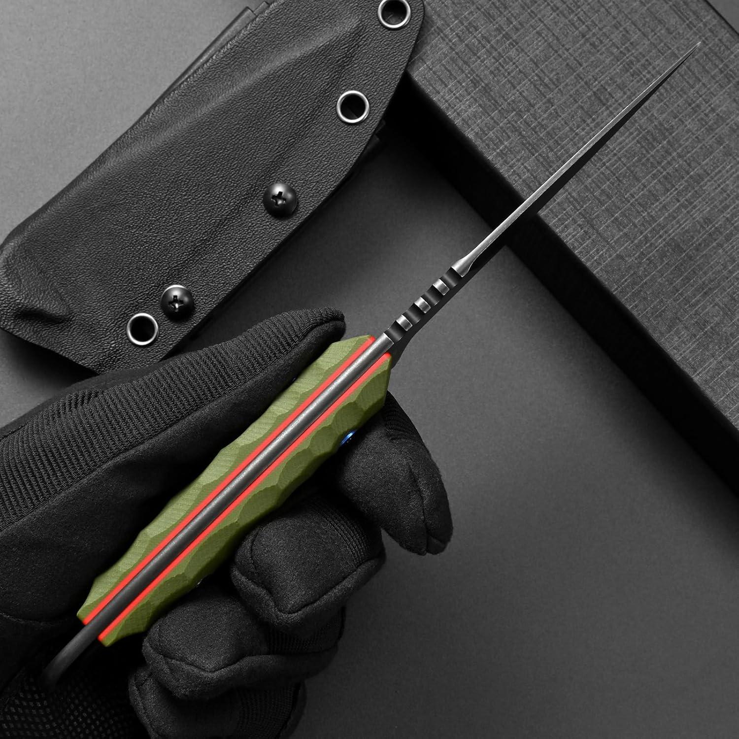 Cuchillo Fijo Eafengrow EF152 Acero K110 Mango G10 10.7 cm