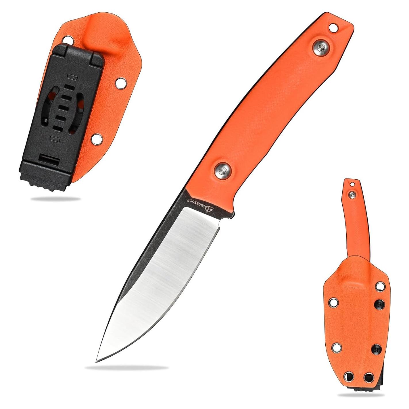 Cuchillo Fijo SDOKEDC 16.5 cm Acero DC53 con Funda Kydex