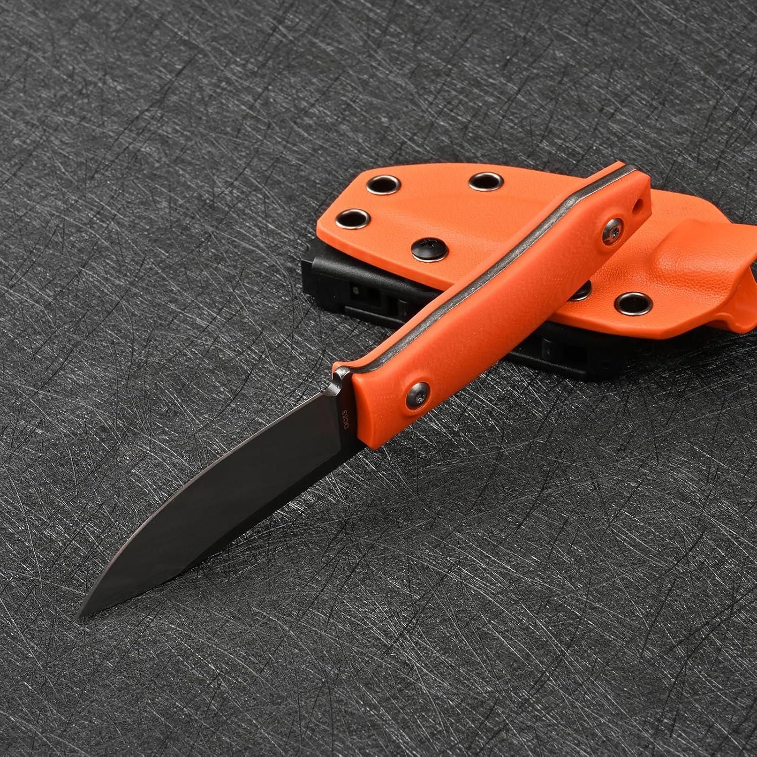 Cuchillo Fijo SDOKEDC 16.5 cm Acero DC53 con Funda Kydex