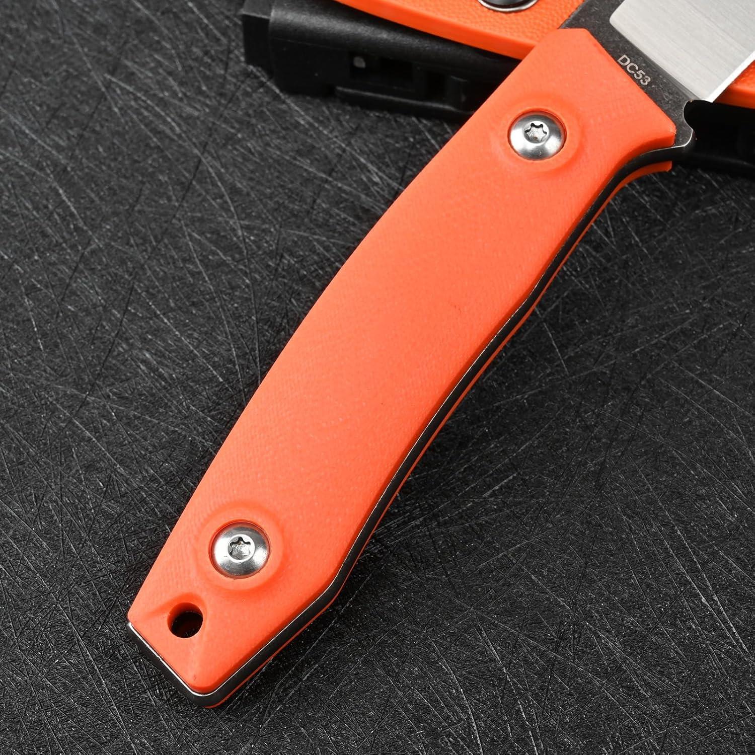 Cuchillo Fijo SDOKEDC 16.5 cm Acero DC53 con Funda Kydex