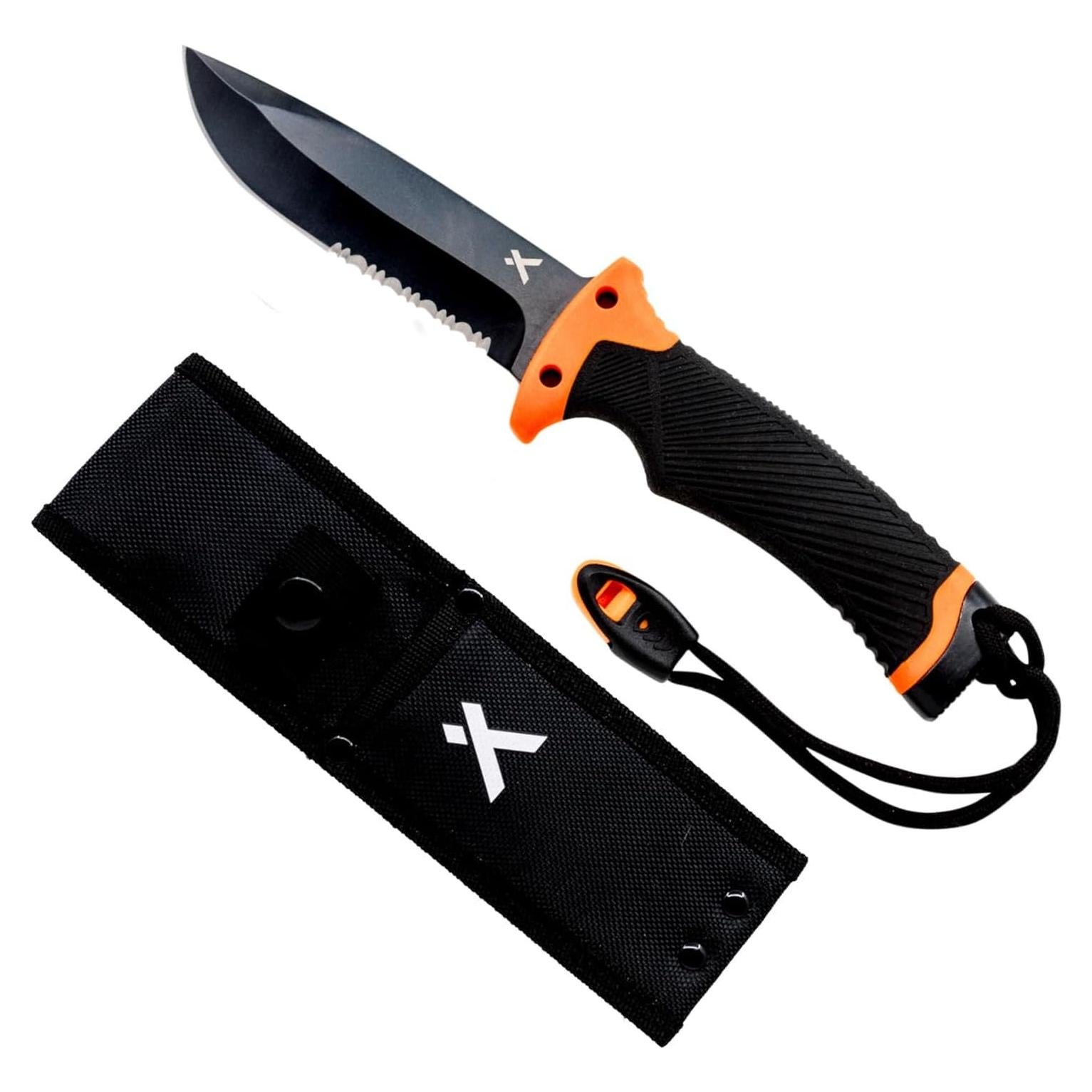 Cuchillo de Hoja Fija Bear Grylls 12.07 cm Full Tang Negro