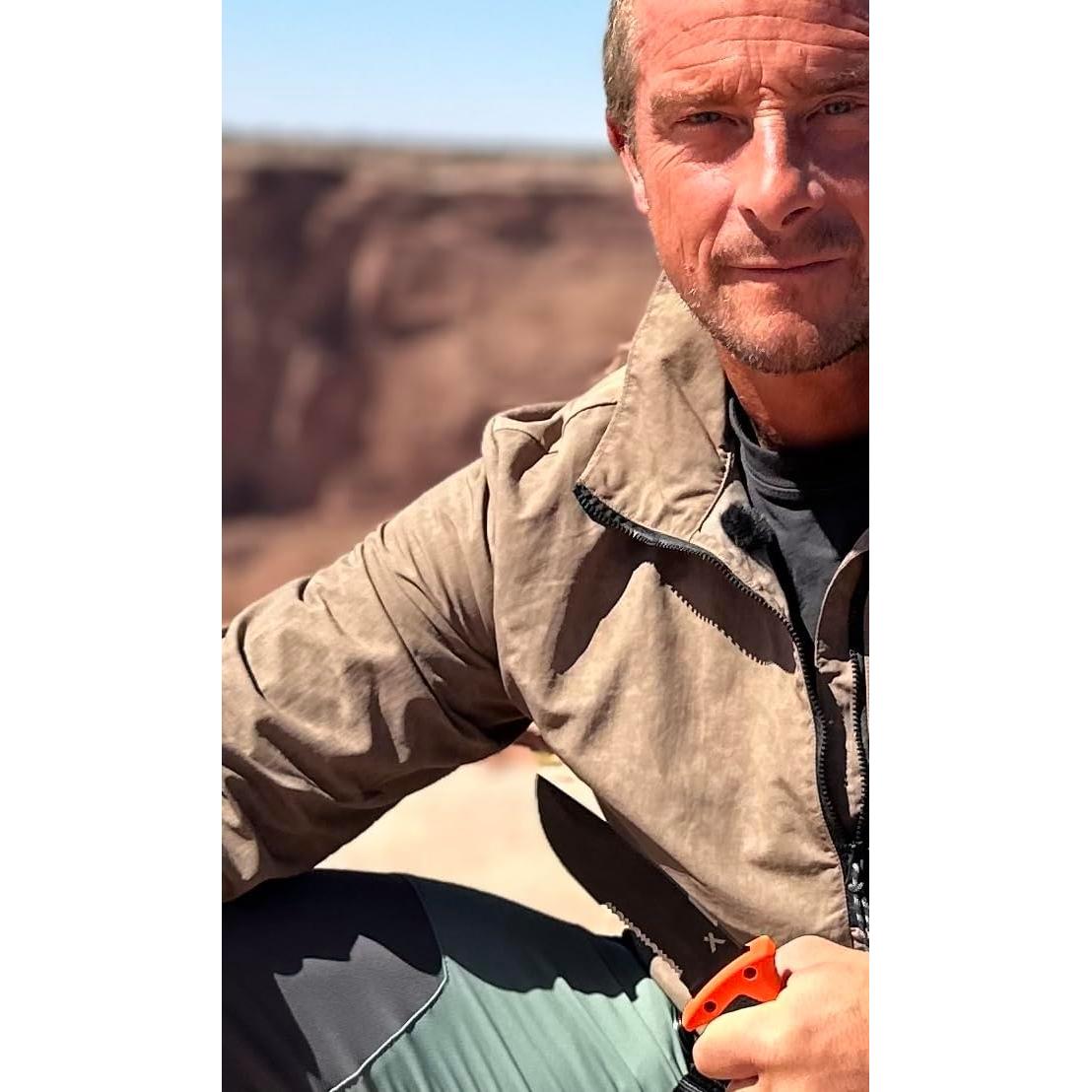 Cuchillo de Hoja Fija Bear Grylls 12.07 cm Full Tang Negro