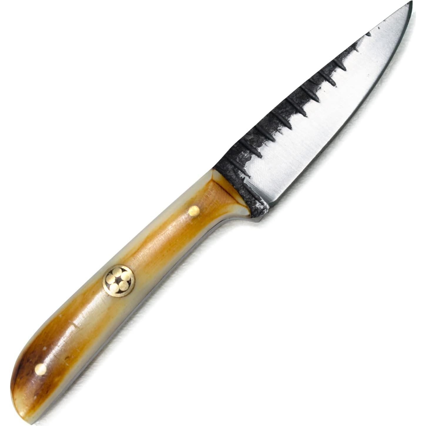 Cuchillo de Desollado Titan International TC-30 Acero Carbono 1080