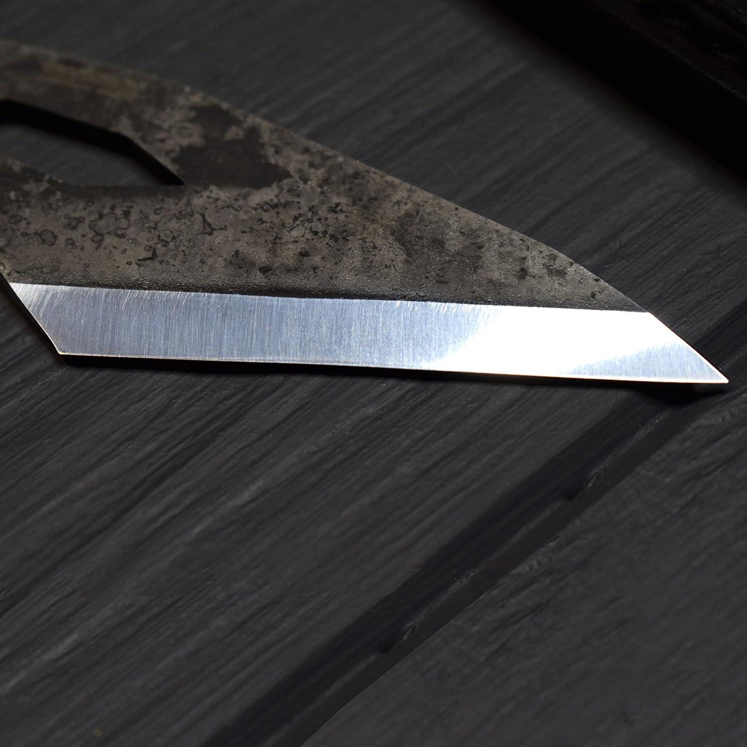 Cuchillo Kiridashi BPS Knives de Acero al Carbono 195mm