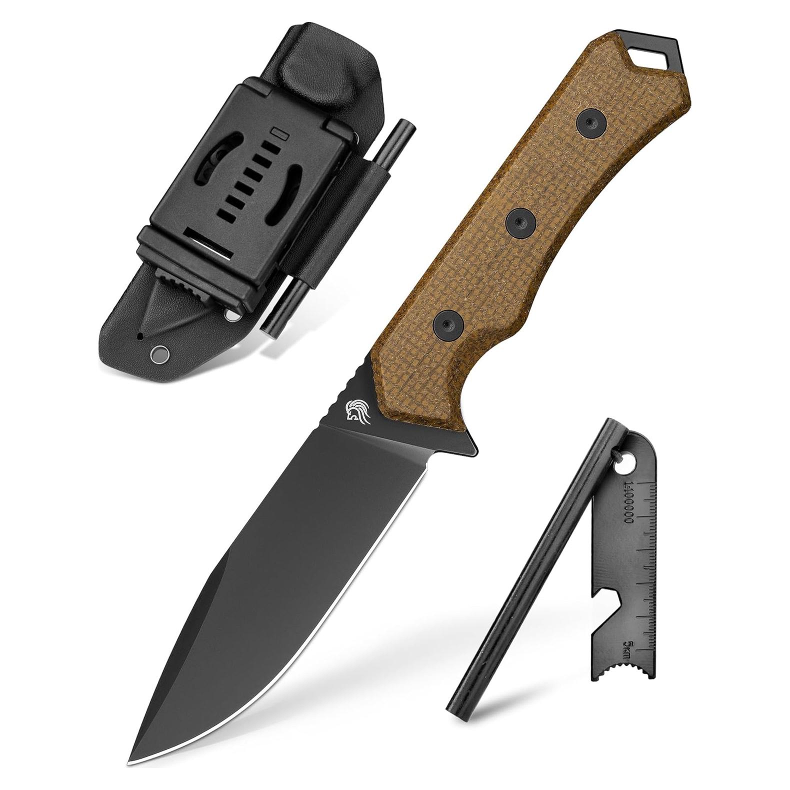 Cuchillo de Supervivencia NedFoss BOAR 10.4 cm D2 Mango Completo