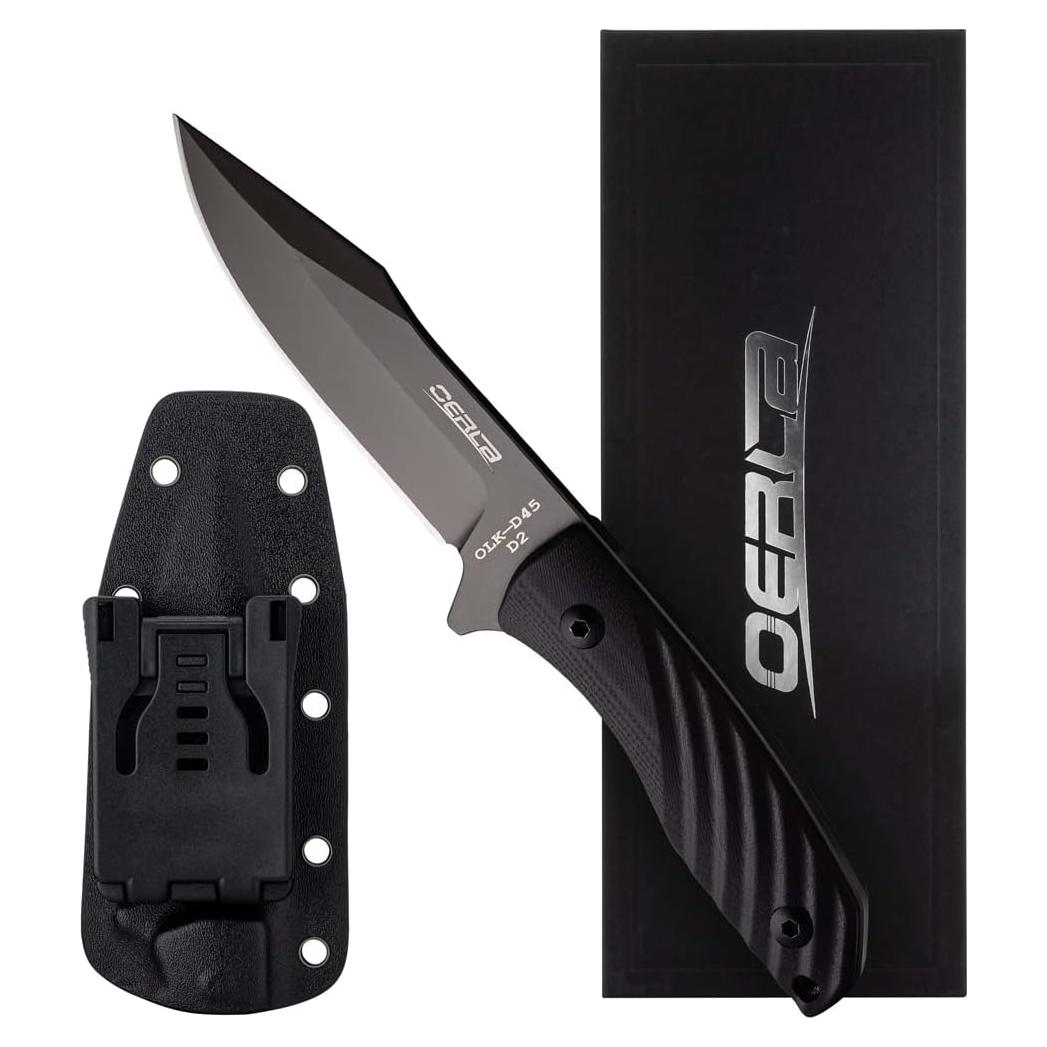 Cuchillo Táctico OERLA OLK-D45 Acero D2 Mango G10 225mm
