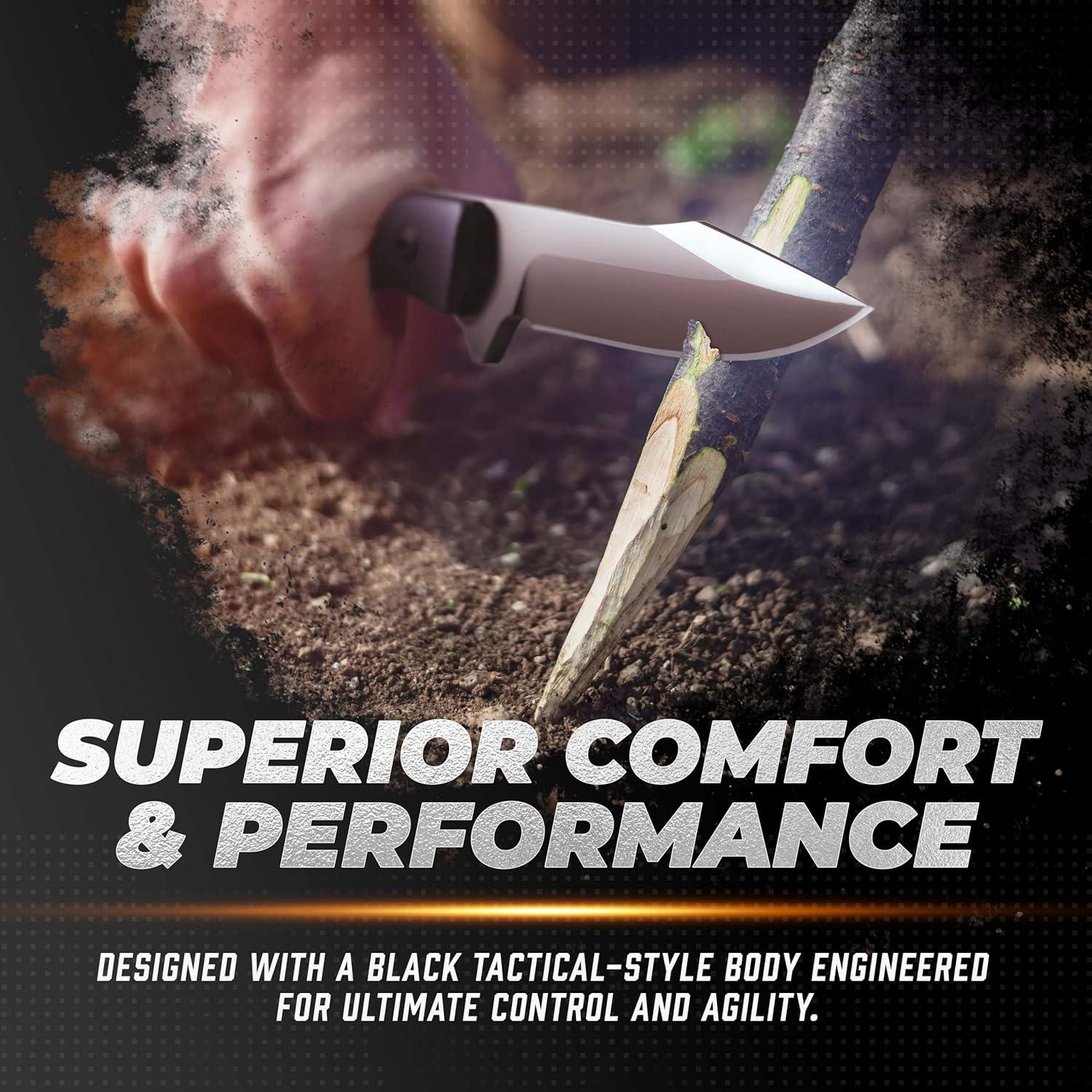 Cuchillo Táctico OERLA OLK-D45 Acero D2 Mango G10 225mm