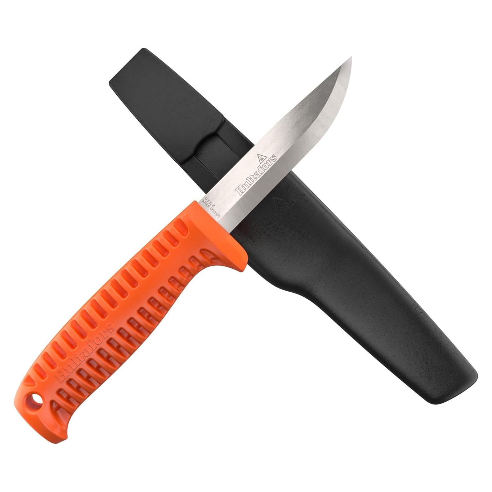 Cuchillo Hultafors HVK BIO 20.3cm con Funda - Acero Carbono