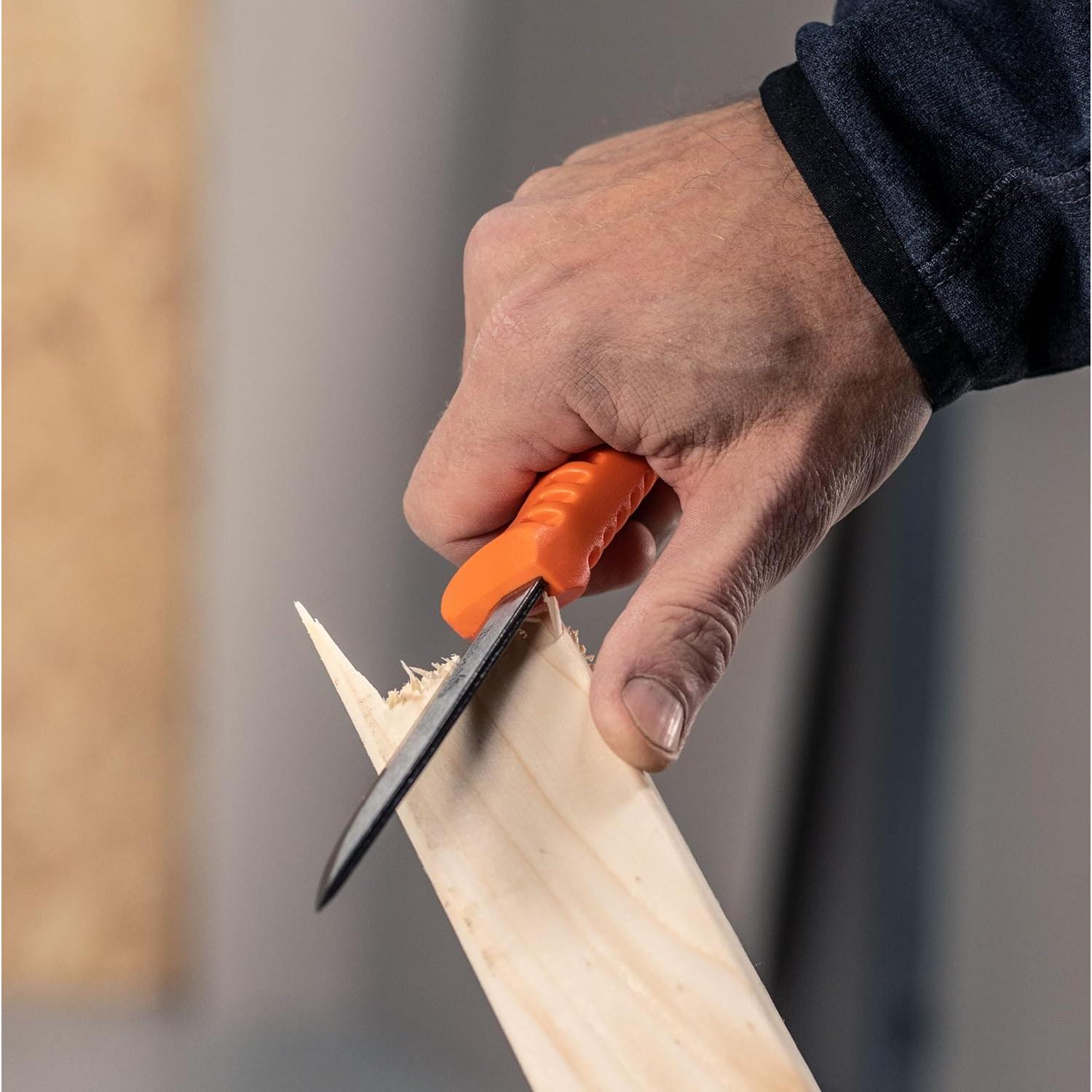 Cuchillo Hultafors HVK BIO 20.3cm con Funda - Acero Carbono