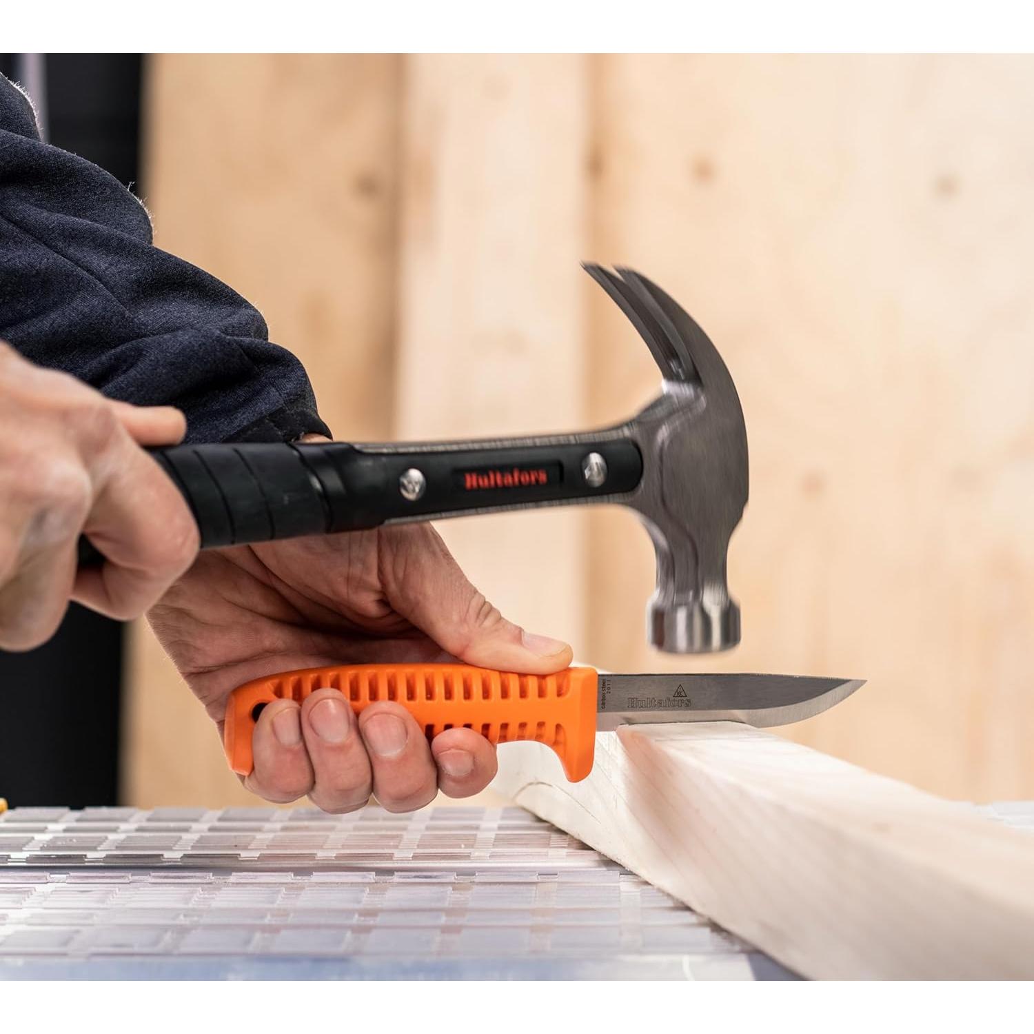 Cuchillo Hultafors HVK BIO 20.3cm con Funda - Acero Carbono
