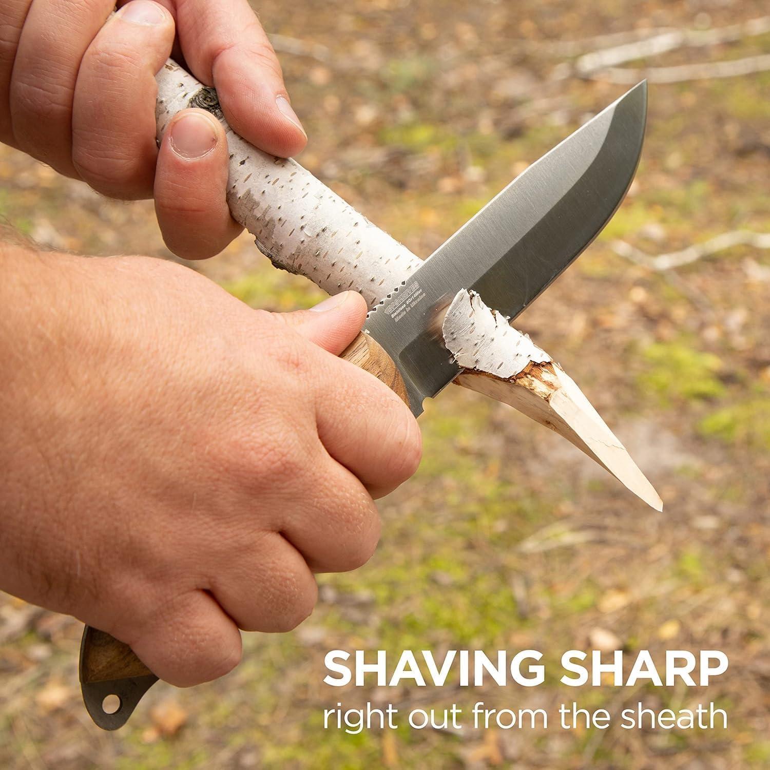 Cuchillo BPS HK6 de Acero Inoxidable para Camping y Caza