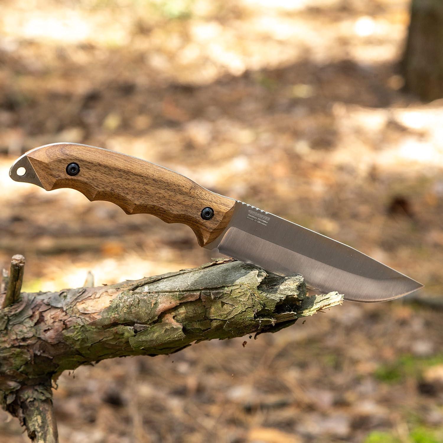 Cuchillo BPS HK6 de Acero Inoxidable para Camping y Caza