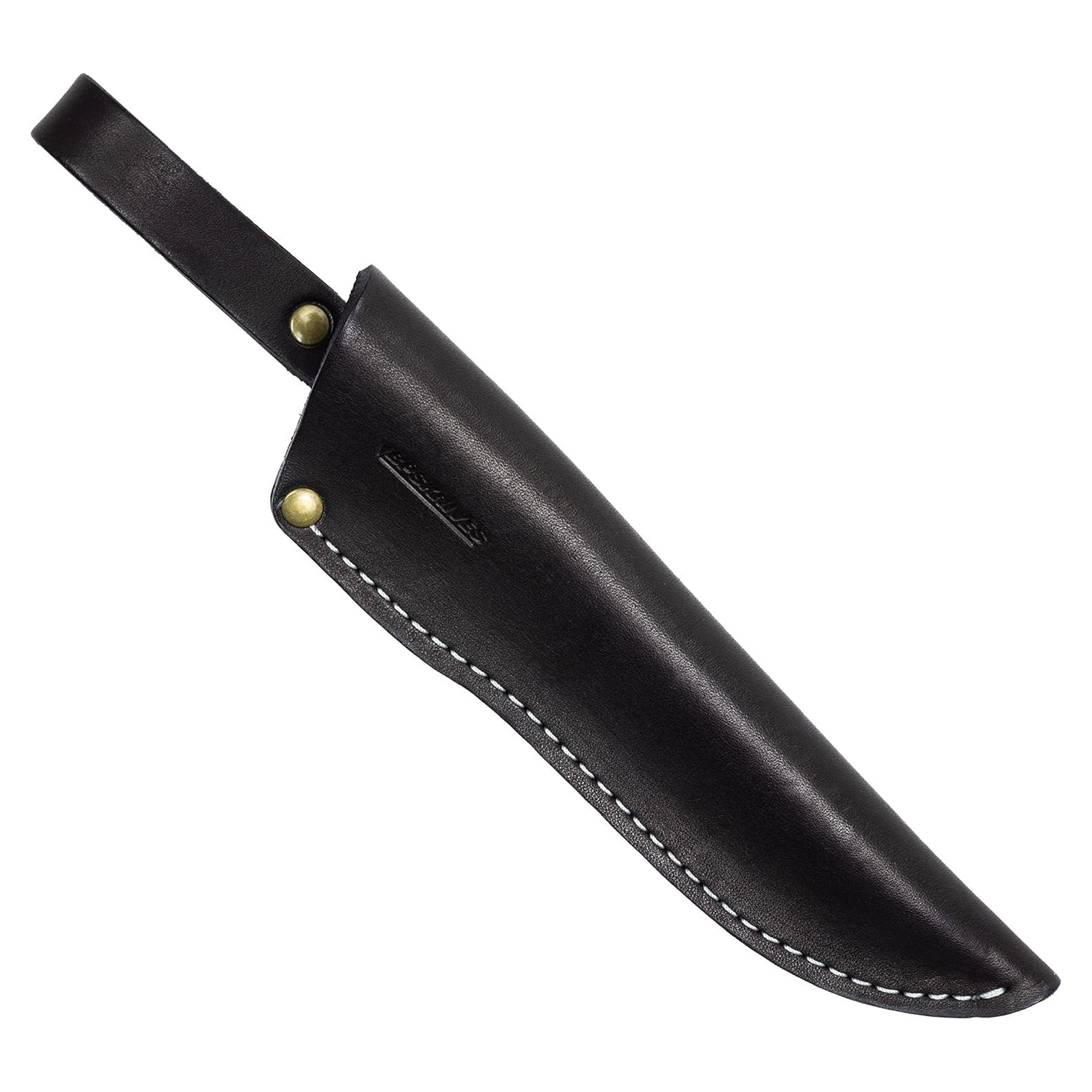 Funda de Cuchillo de Cuero BPS para Mora Garberg 203 mm