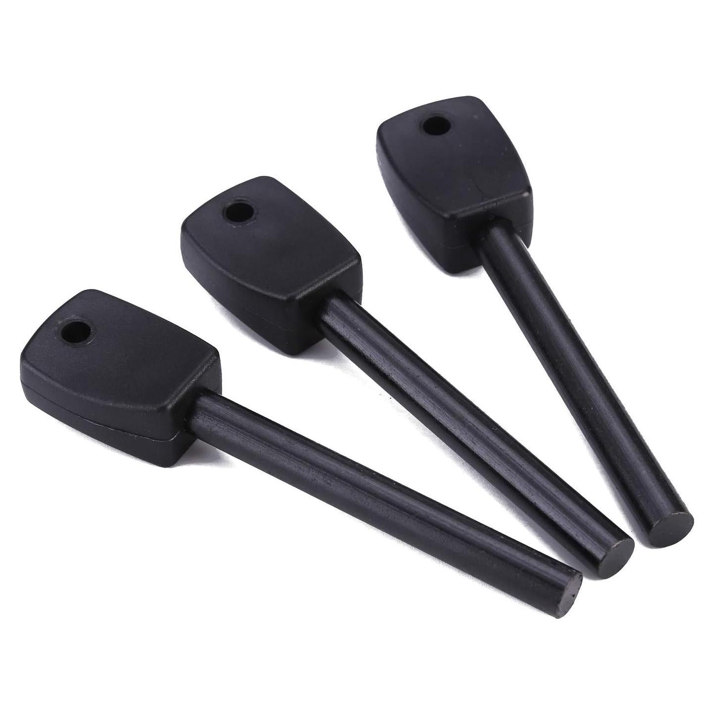 FOSTAR 3 PCS Varillas Ferrocerio Encendedor de Fuego 8 mm