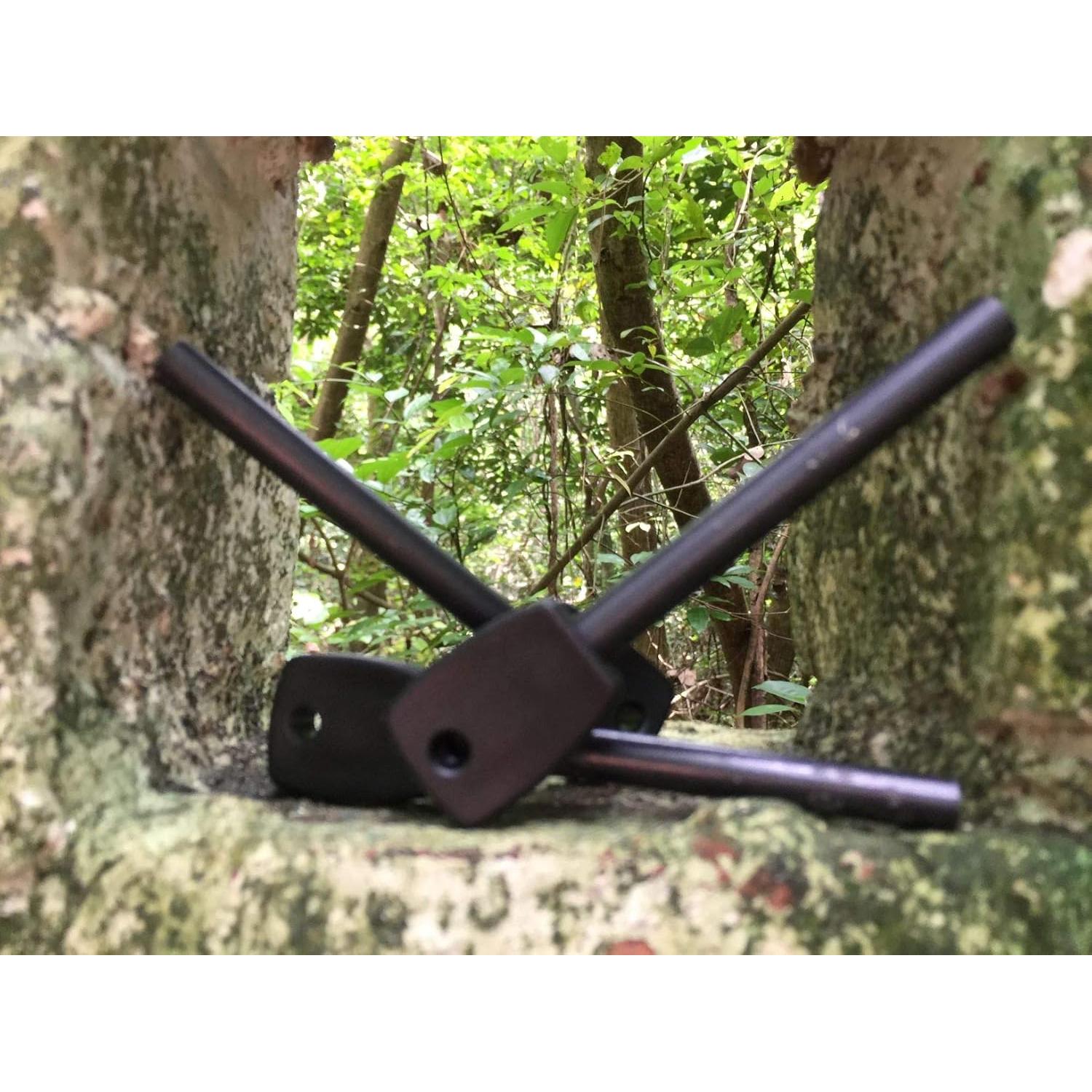 FOSTAR 3 PCS Varillas Ferrocerio Encendedor de Fuego 8 mm