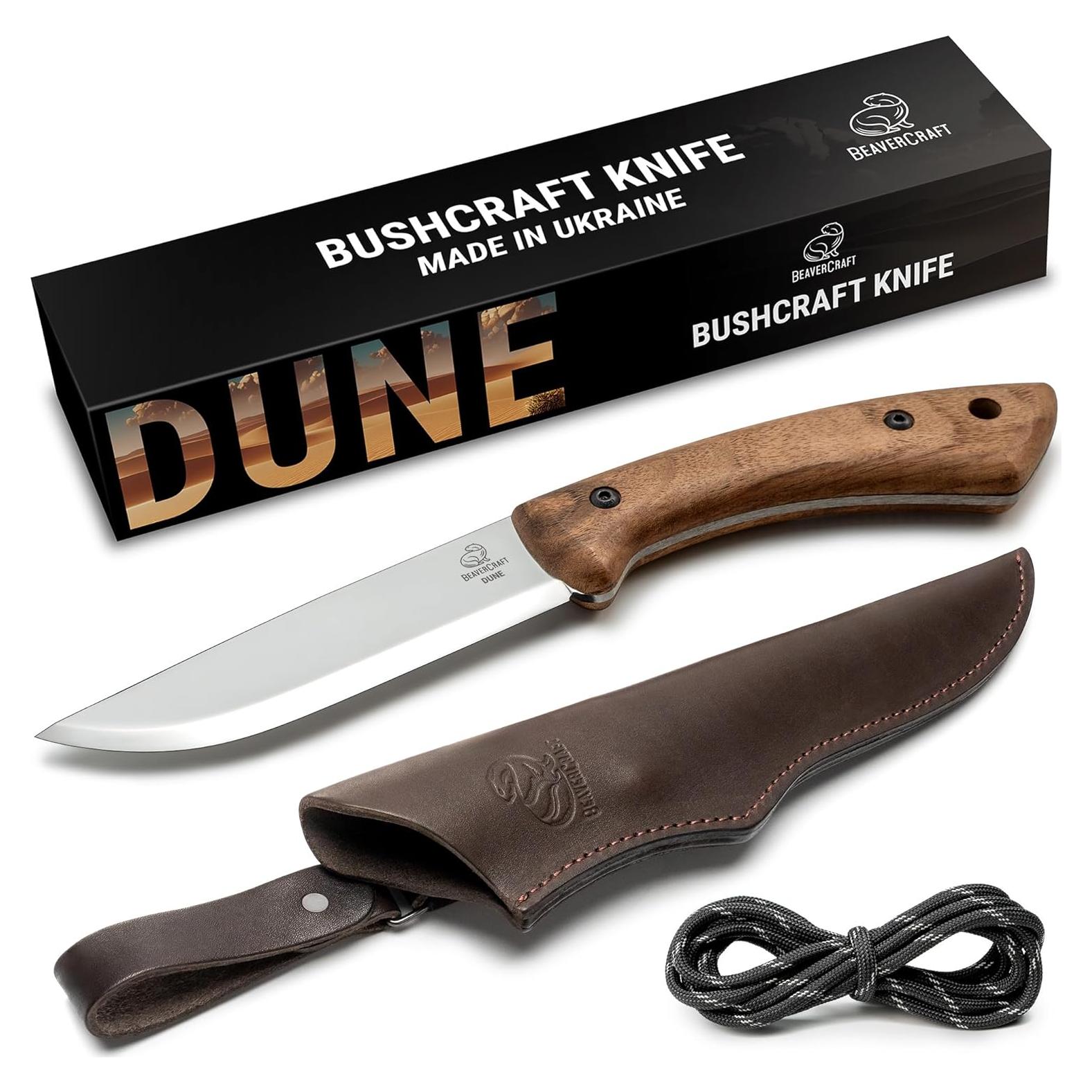 Cuchillo Bushcraft BeaverCraft BSH1 Duna Full Tang 26.9cm