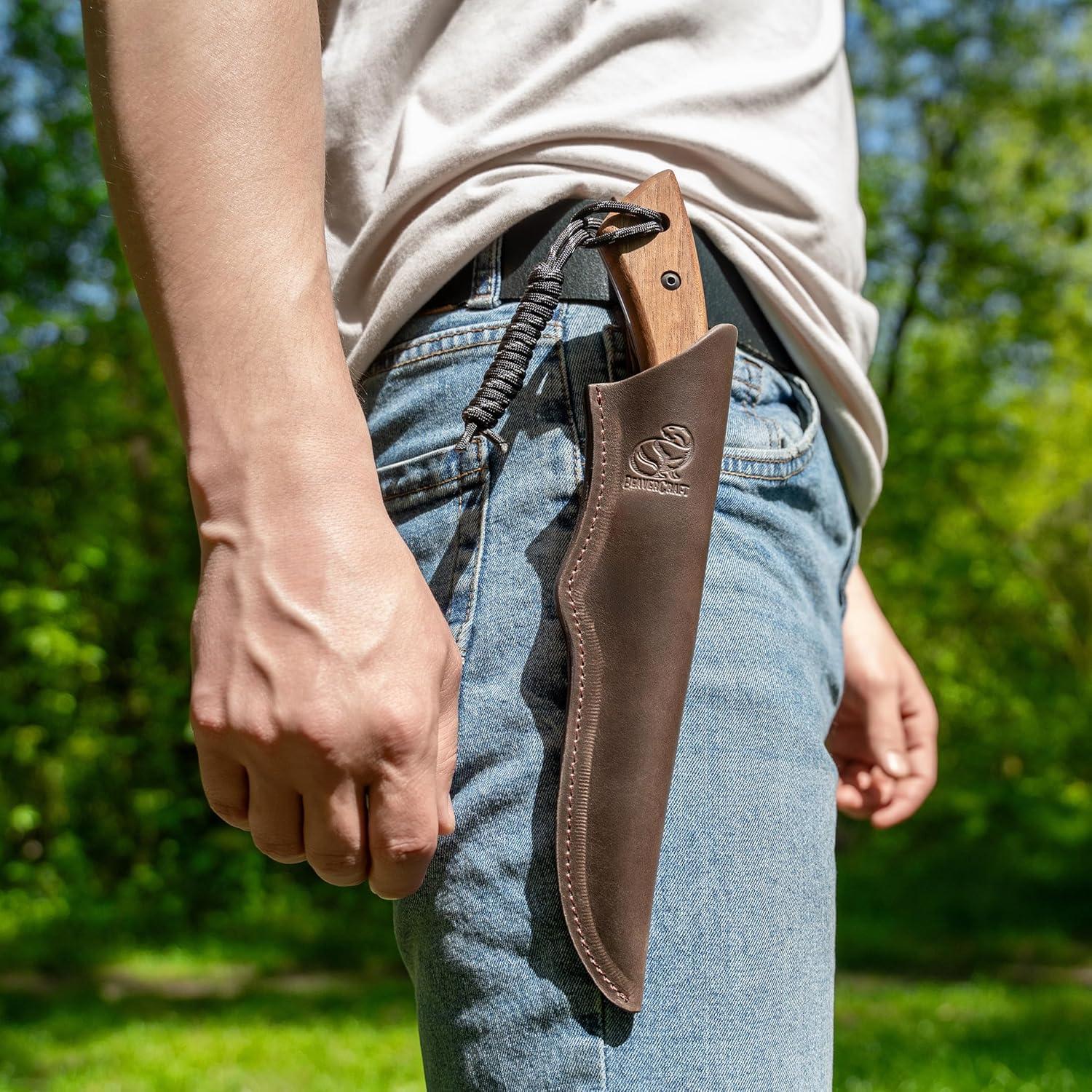 Cuchillo Bushcraft BeaverCraft BSH1 Duna Full Tang 26.9cm