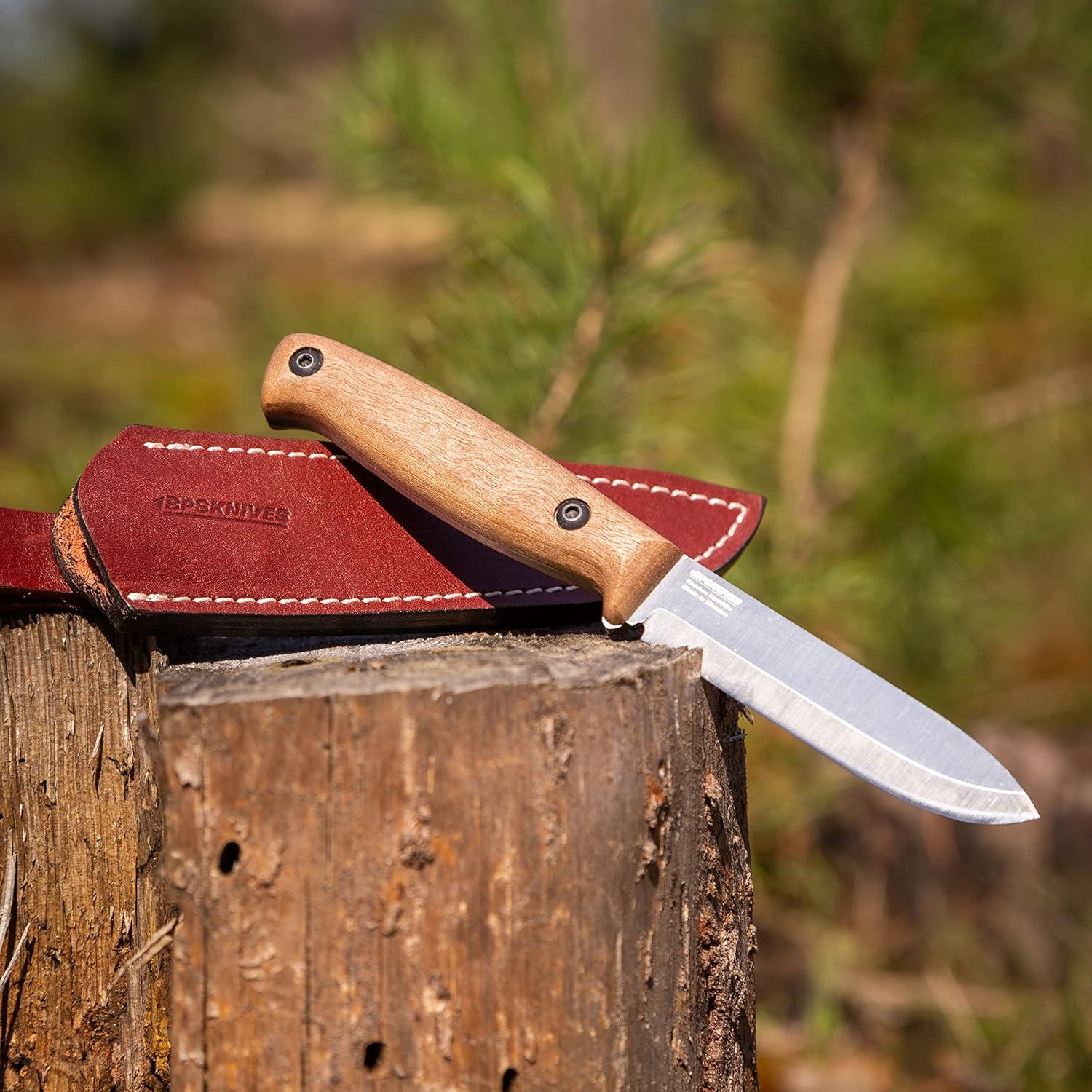 Cuchillo de Camping BPSKNIVES BS1FT SSH - Acero Inoxidable 95mm