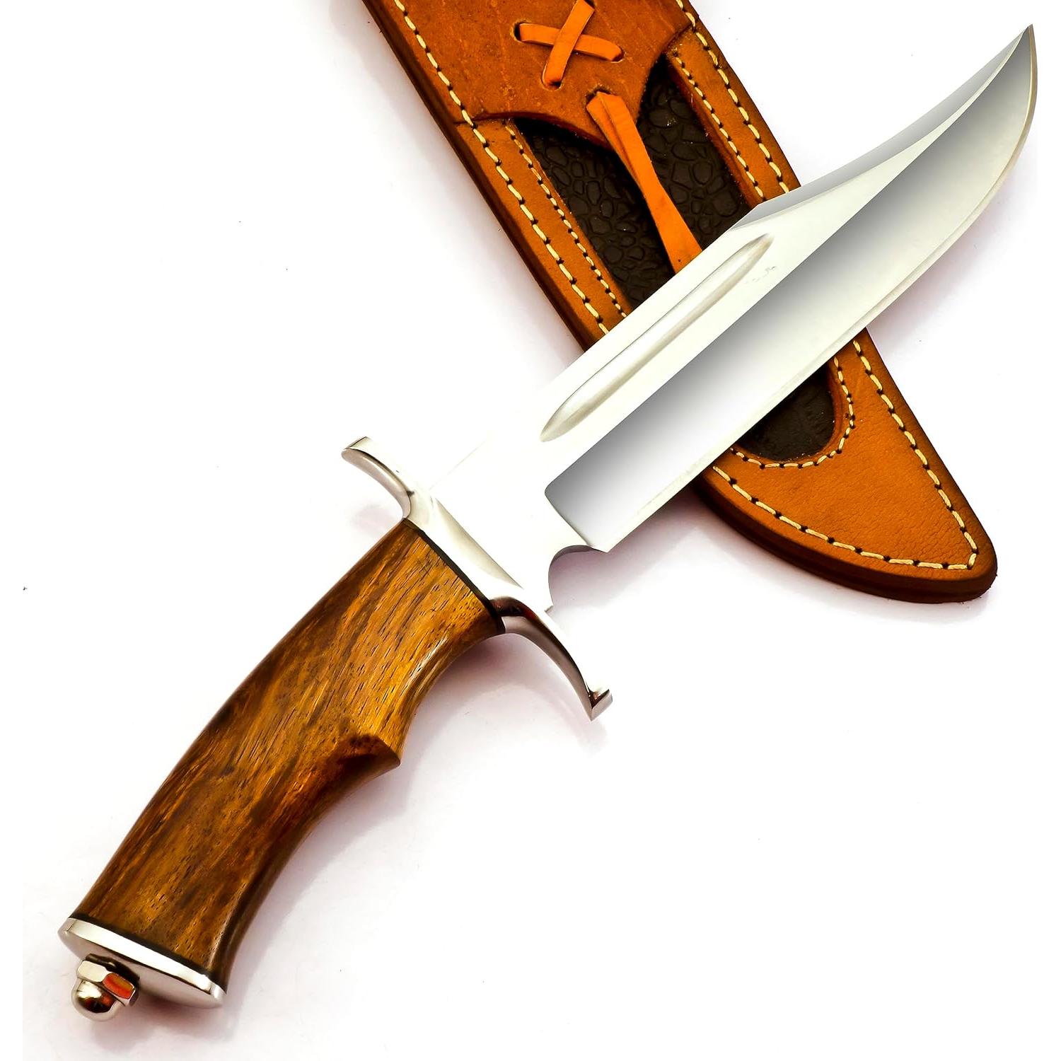 Cuchillo de Caza Poshland REG-49 Acero Damasco 33 cm