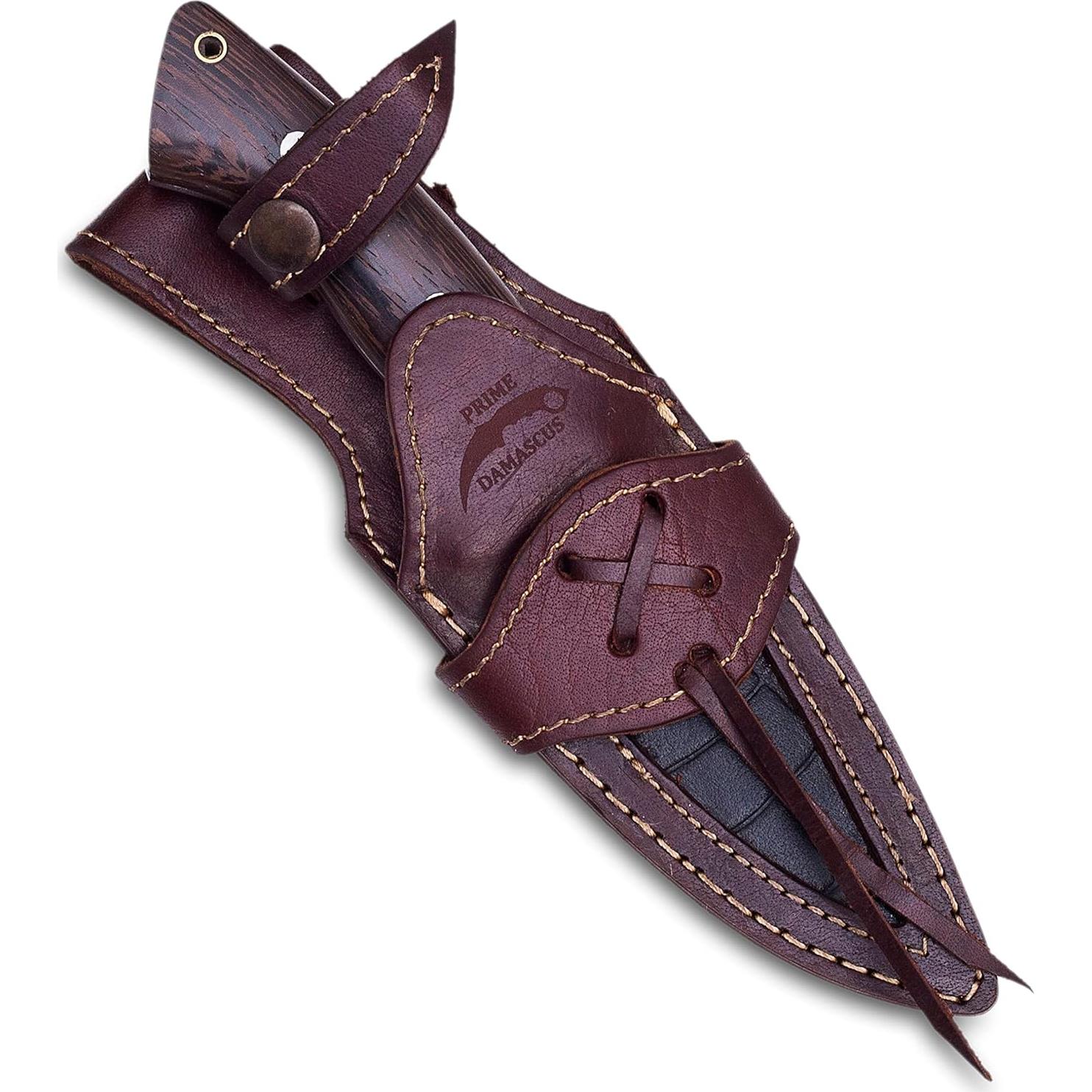 Cuchillo de Caza Fijo Prime Damascus 20.6 cm Acero Inoxidable