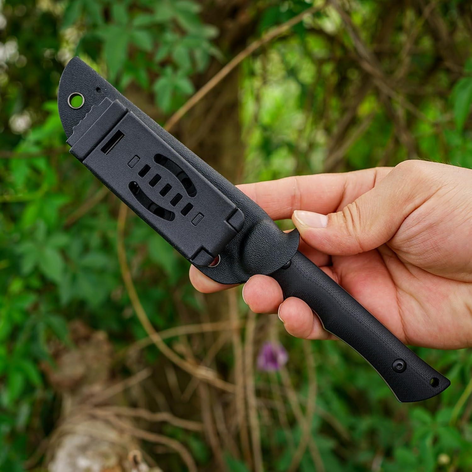 Cuchillo Fijo FORESAIL F2412SK Acero DC53 21.4cm con Funda