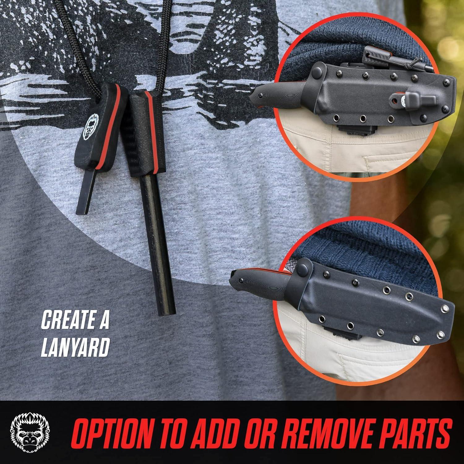 Cuchillo de Supervivencia Holtzman's Gorilla 28.09 cm Fijo