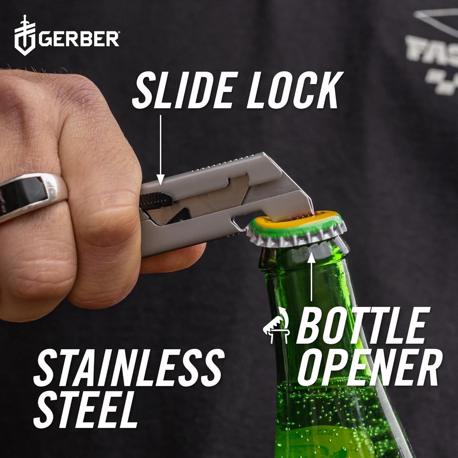 Cuchillo Utilitario Gerber EAB Slim Acero Inoxidable Plata