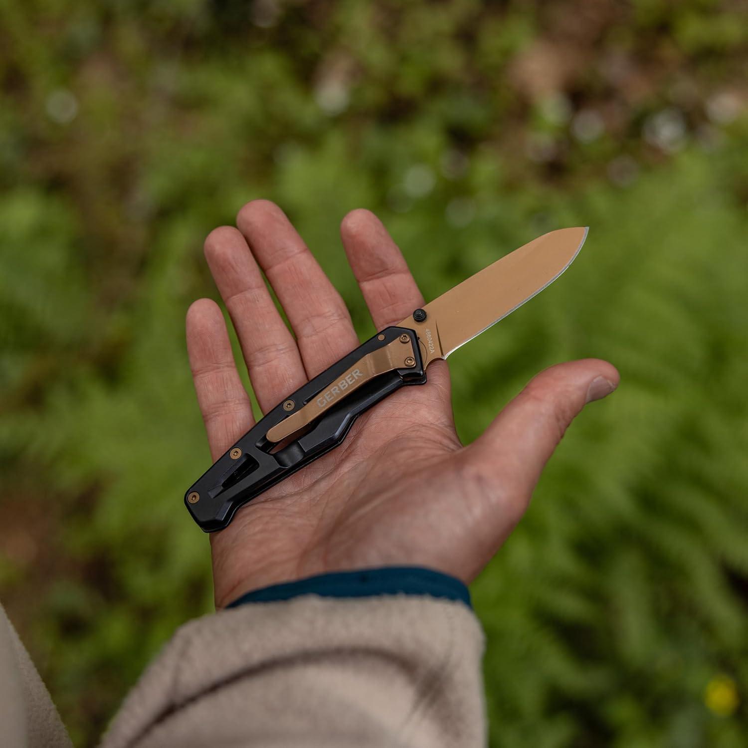 Cuchillo Plegable Gerber Paralite Rosa 7.62 cm Acero Inoxidable