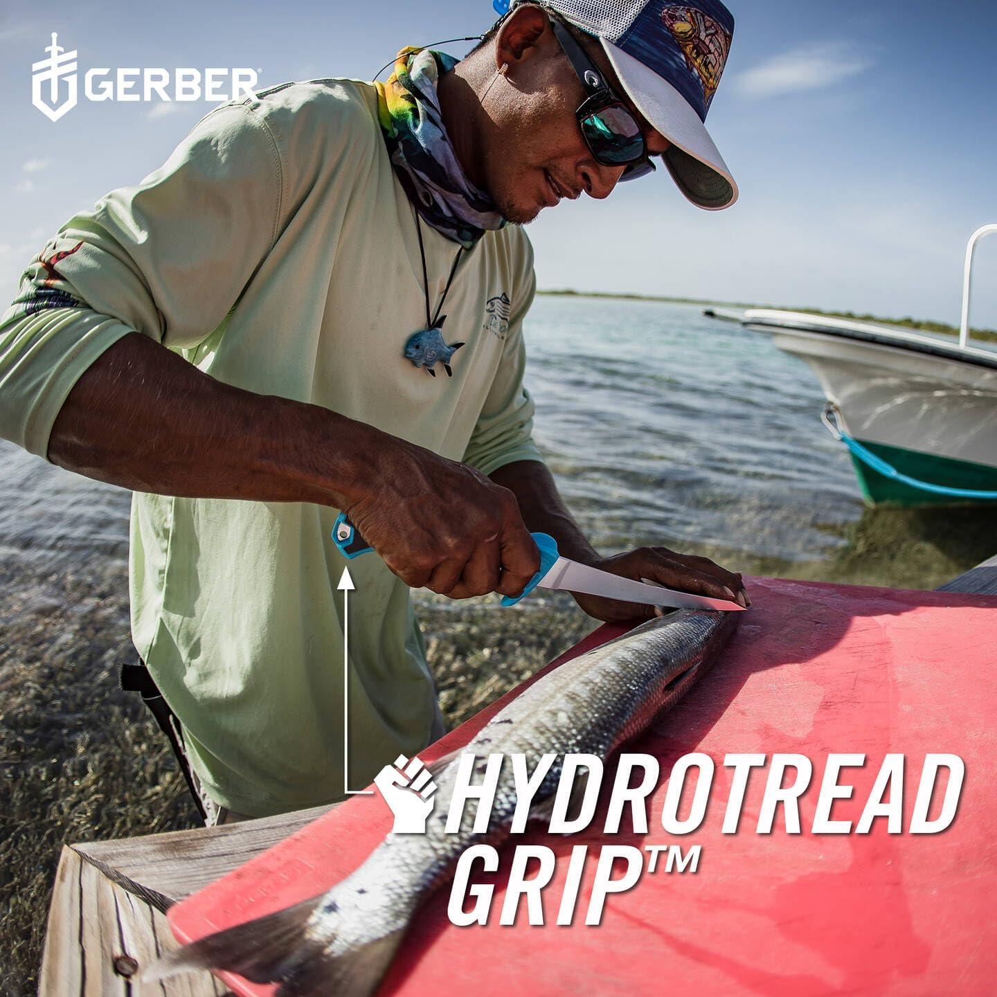 Cuchillo de Filete Gerber Gear 20.32 cm para Pesca Cian