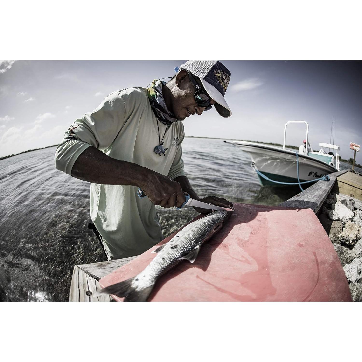 Cuchillo de Filete Gerber Gear 20.32 cm para Pesca Cian