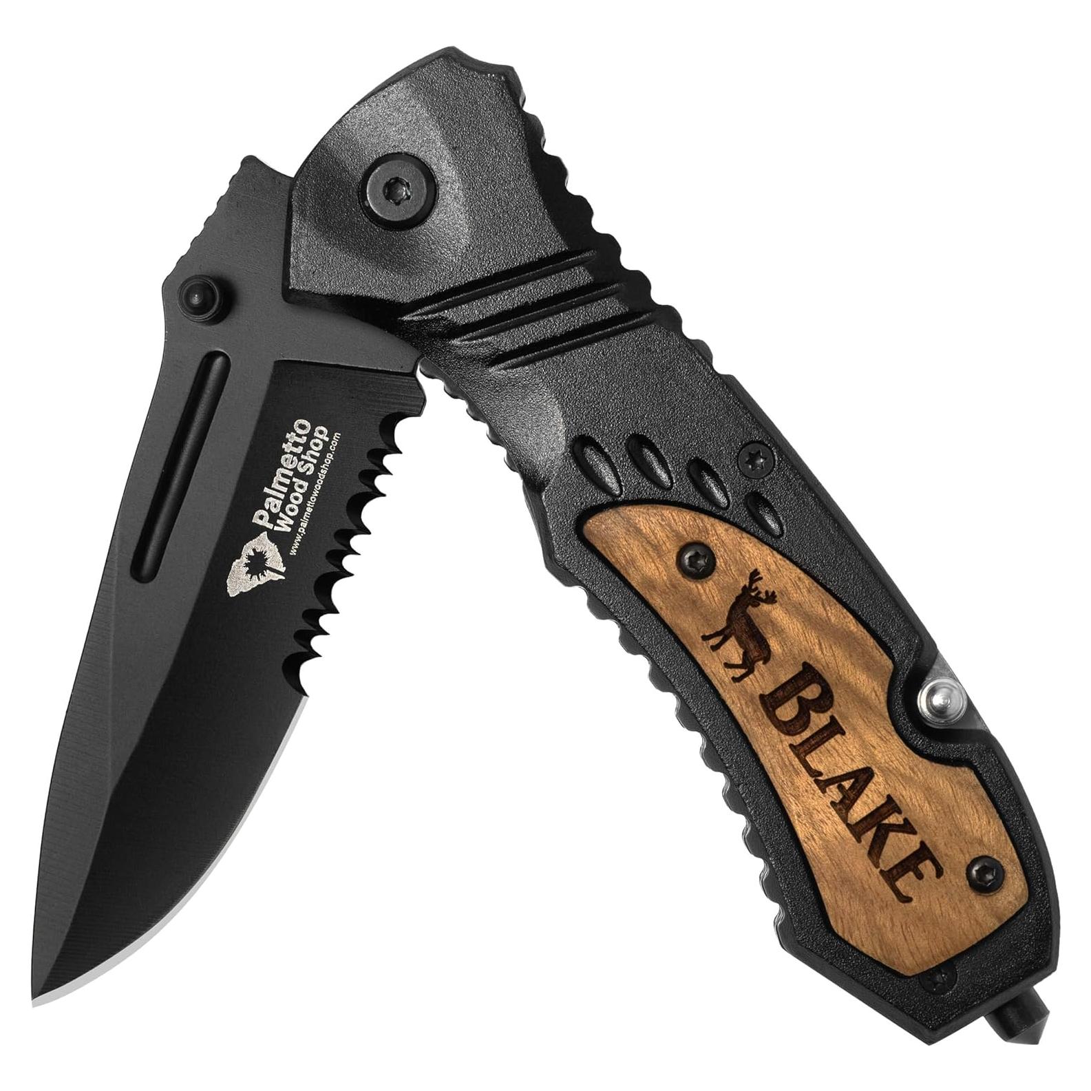 Cuchillo de bolsillo personalizado Palmetto - Hoja 8.25 cm