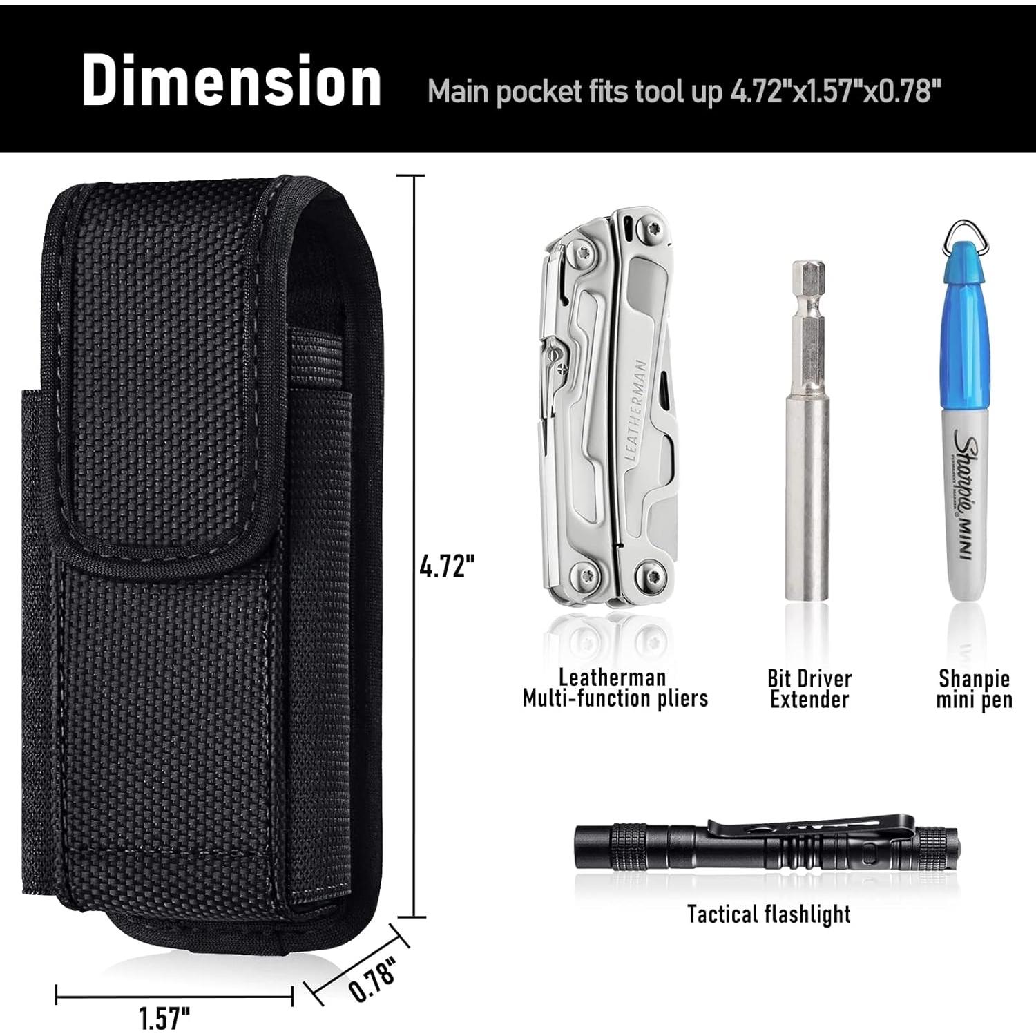 Funda de Nylon COANJIUO para Multi-Herramientas 11.99cm