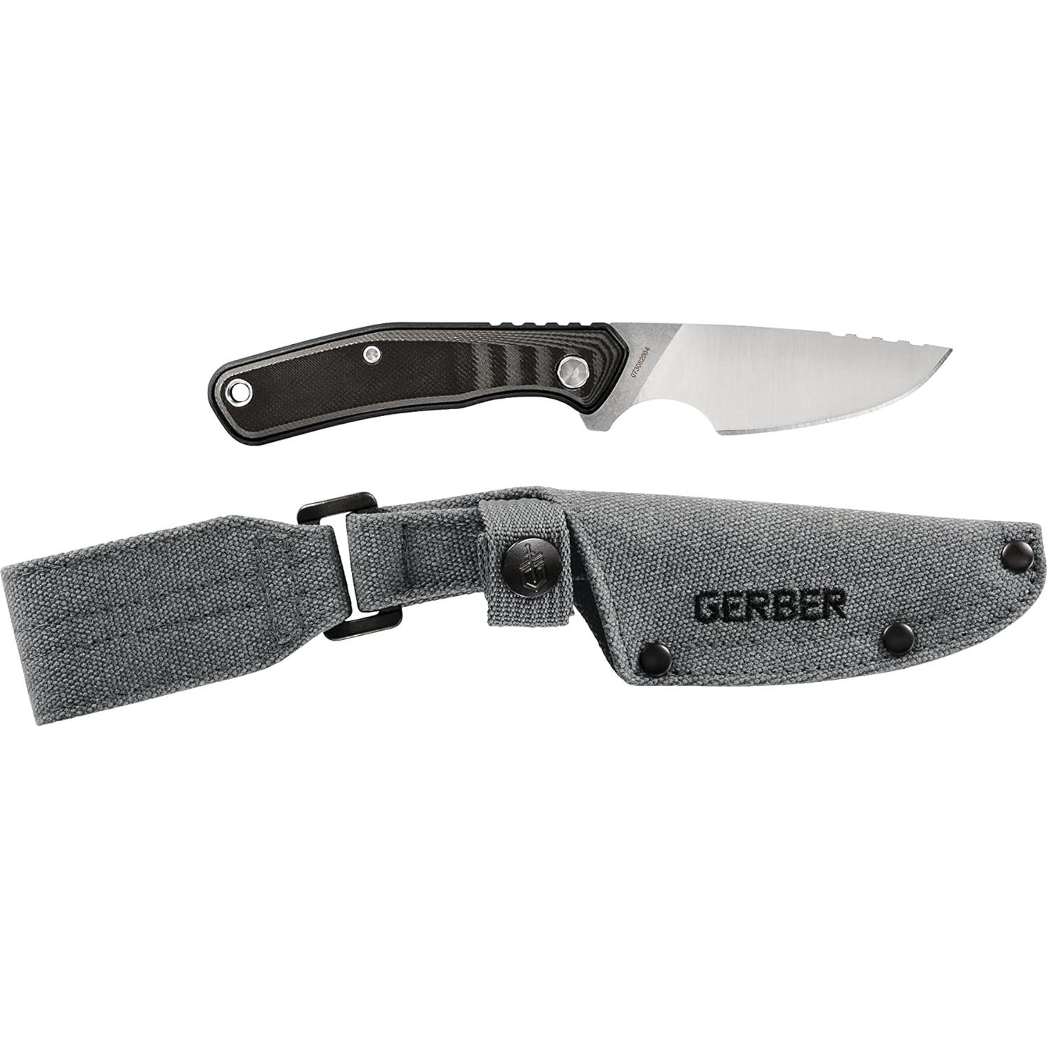 Cuchillo de Caza Gerber Downwind Caper con Funda Negra