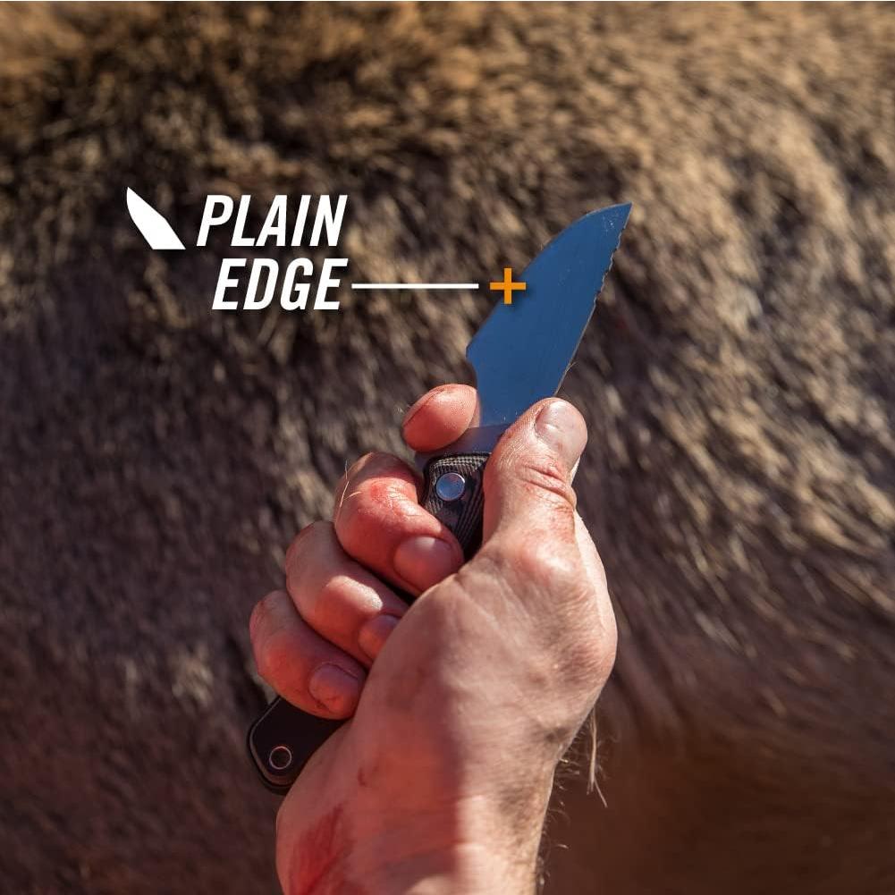 Cuchillo de Caza Gerber Downwind Caper con Funda Negra