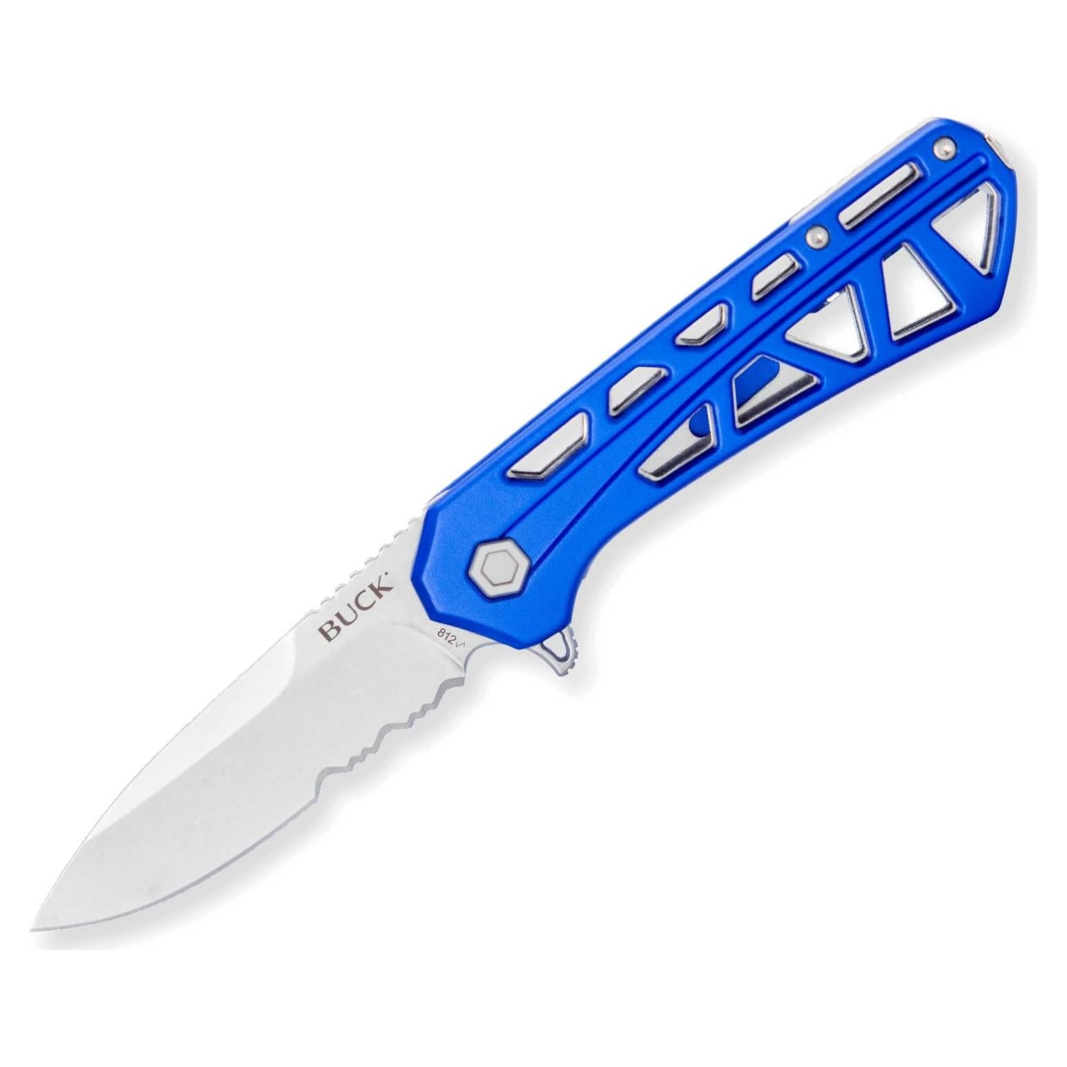 Cuchillo de bolsillo Buck Knives BU812BLX Trace azul 8.20 cm