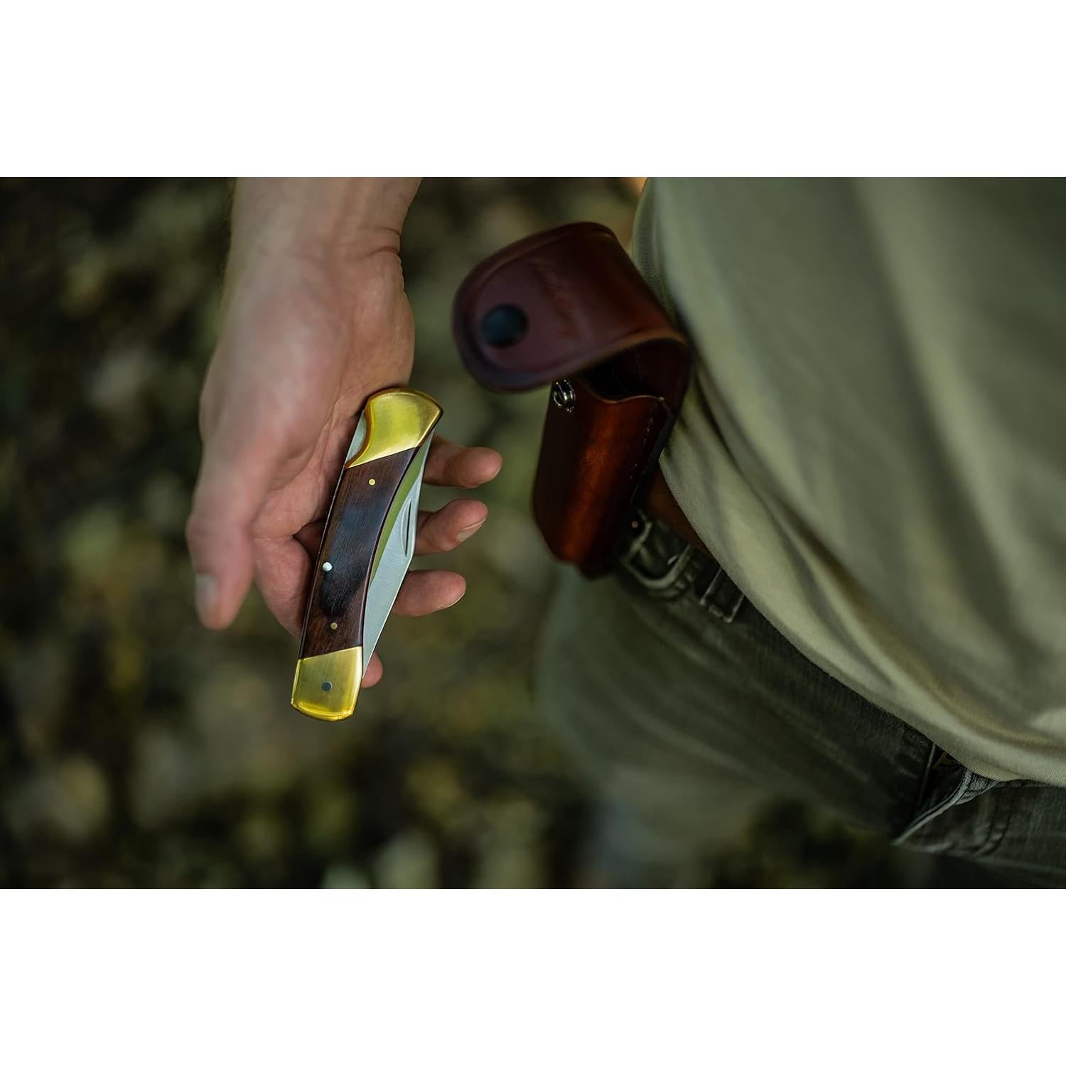 Tijera de bolsillo Uncle Henry LB7 Bear Paw, acero inoxidable 9.4 cm