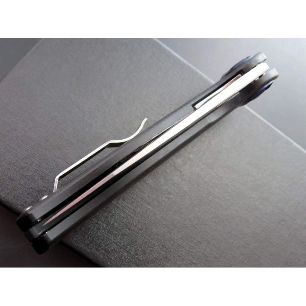 Cuchillo Plegable Eafengrow EF76 Negro con Hoja D2 20.8 cm