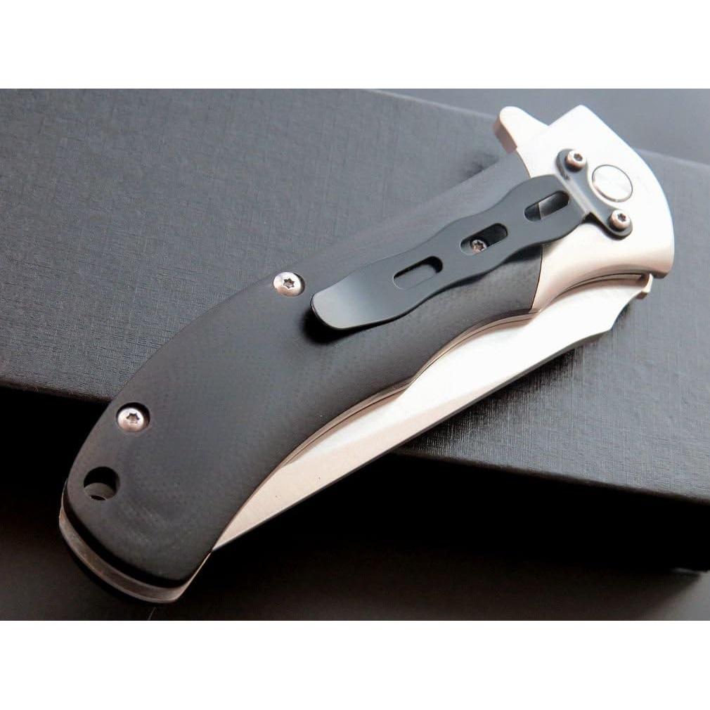 Cuchillo Plegable Eafengrow EF5 de Acero Inoxidable 9Cr18Mov