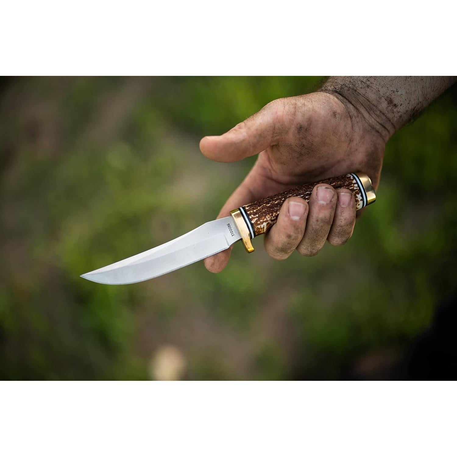 Cuchillo de Caza Uncle Henry 153UH Espiga Dorada 12.7 cm