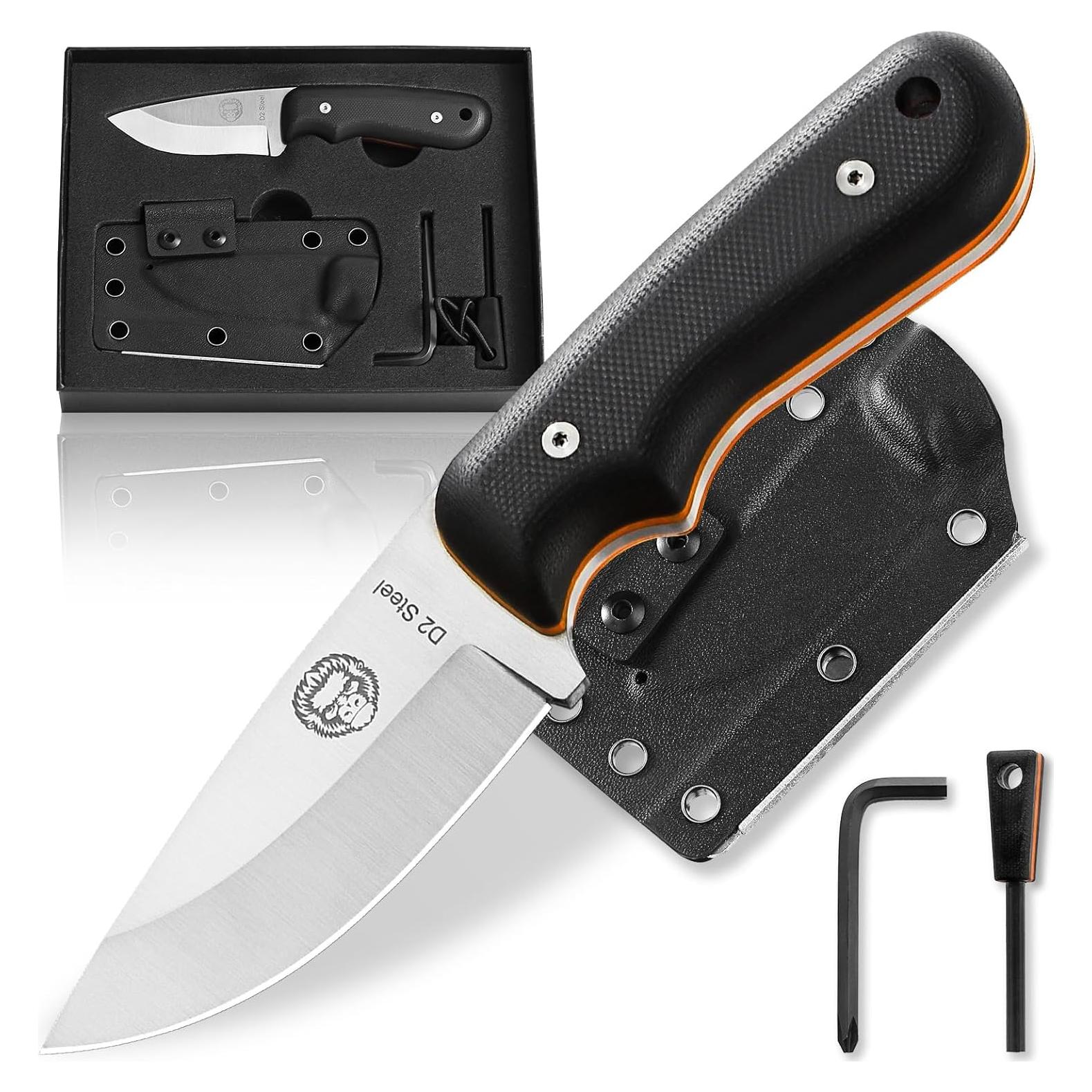 Cuchillo de Caza Redline Holtzman - Acero D2, 15.24 cm