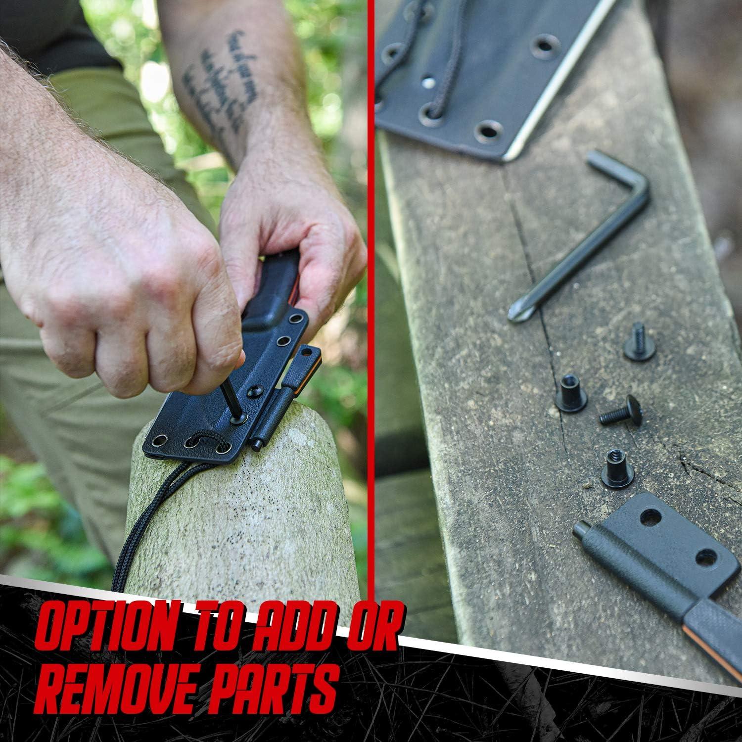 Cuchillo de Caza Redline Holtzman - Acero D2, 15.24 cm