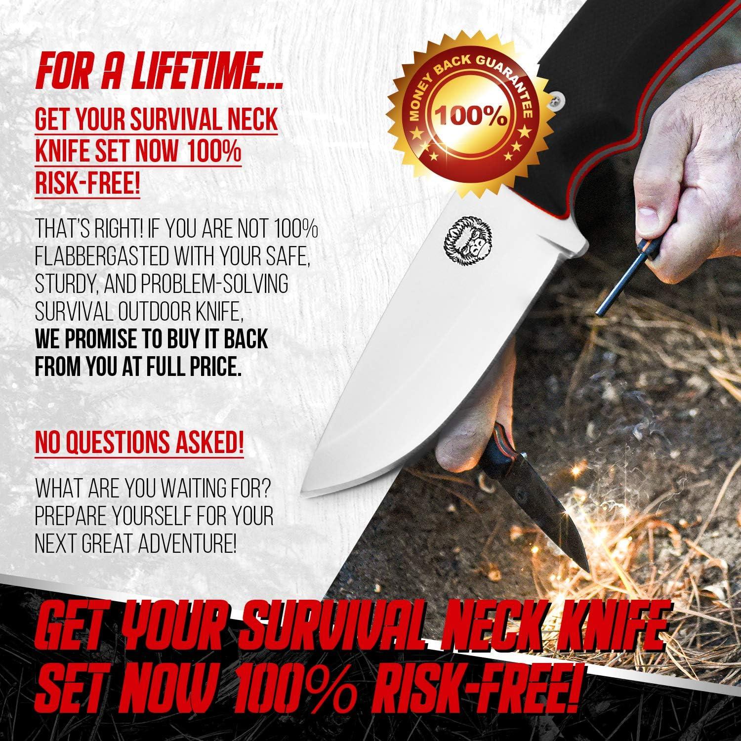 Cuchillo de Caza Redline Holtzman - Acero D2, 15.24 cm