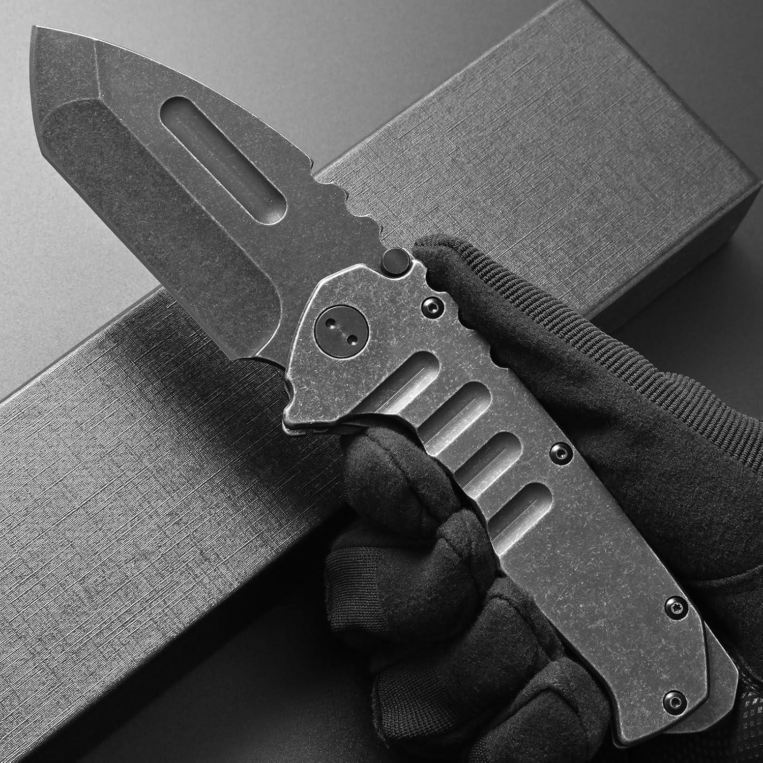 Cuchillo Plegable Canku C1137 Acero D2 21.88 cm EDC Camping