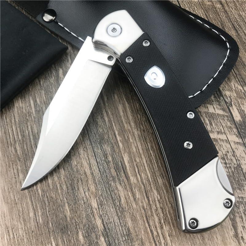 Cuchillo Plegable EDC HUAAO ZHIWEIBLACK 7.6cm 440C Mango G10